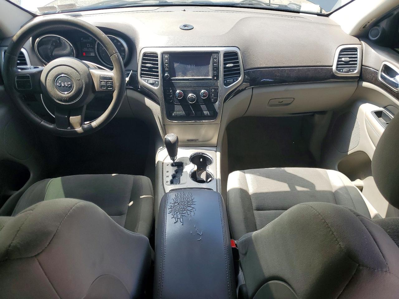 2012 Jeep Grand Cherokee Laredo Gray vin: 1C4RJEAG1CC210218