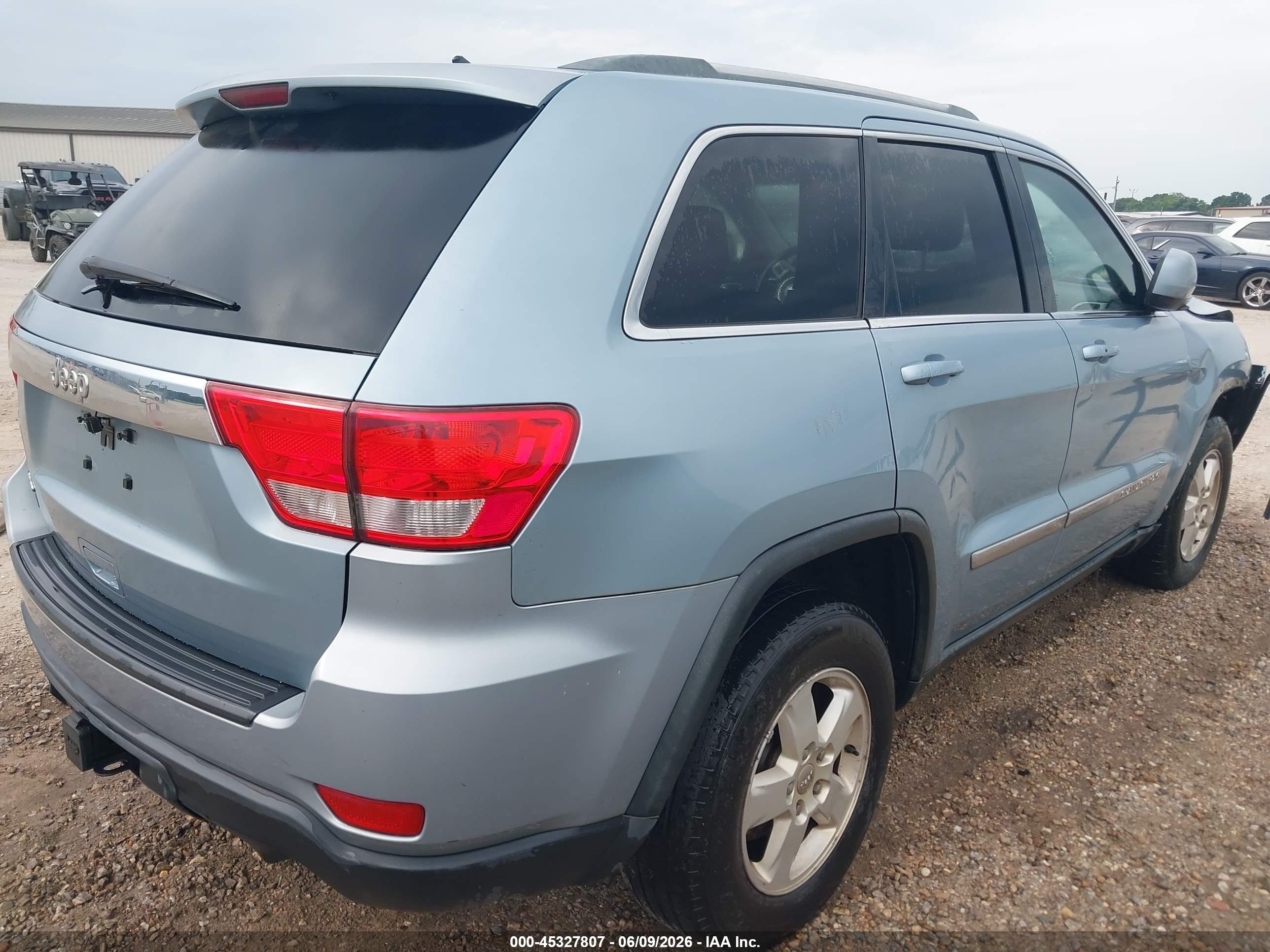 2012 Jeep Grand Cherokee Laredo Light Blue vin: 1C4RJEAG1CC227939