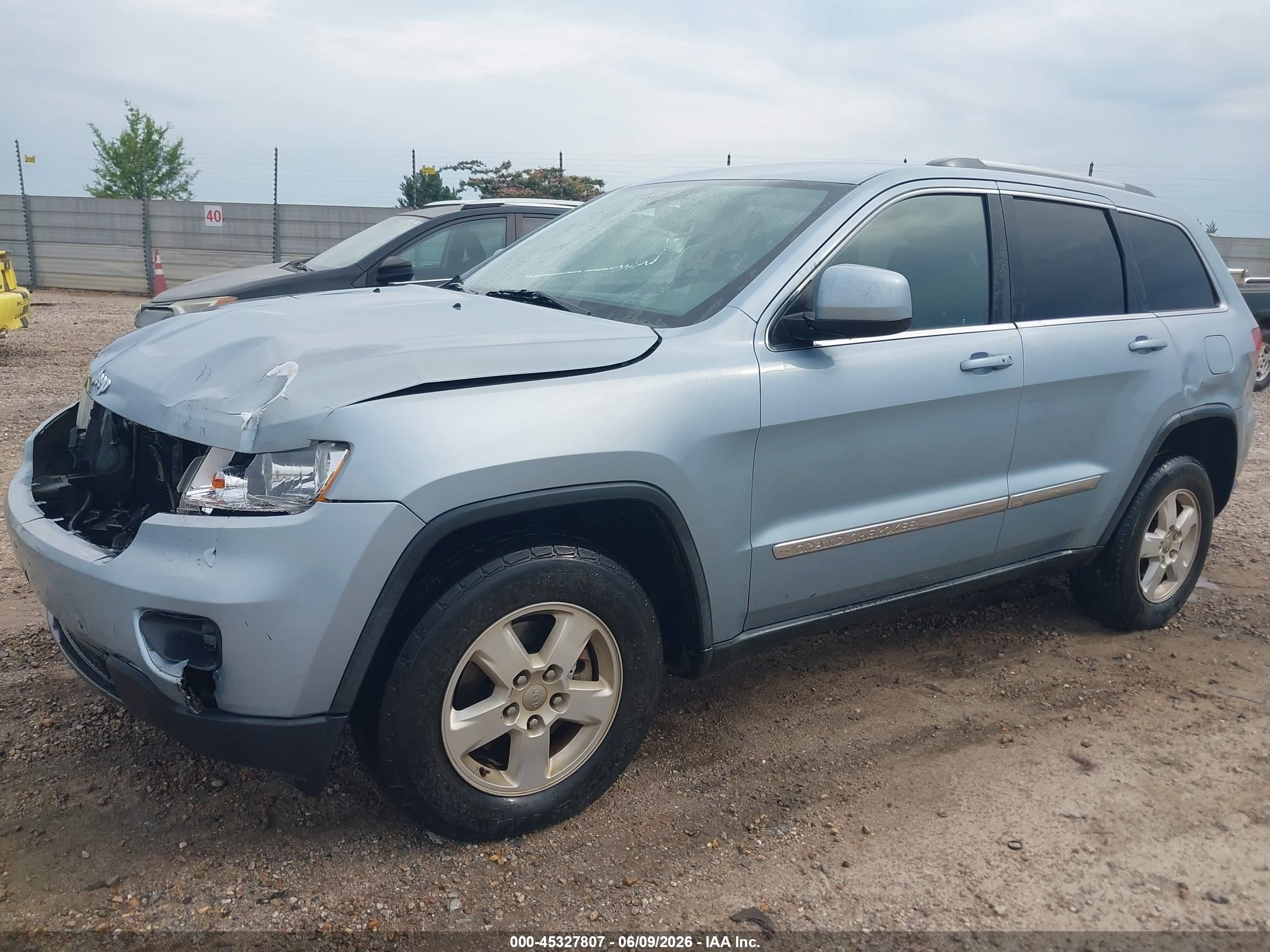 2012 Jeep Grand Cherokee Laredo Light Blue vin: 1C4RJEAG1CC227939