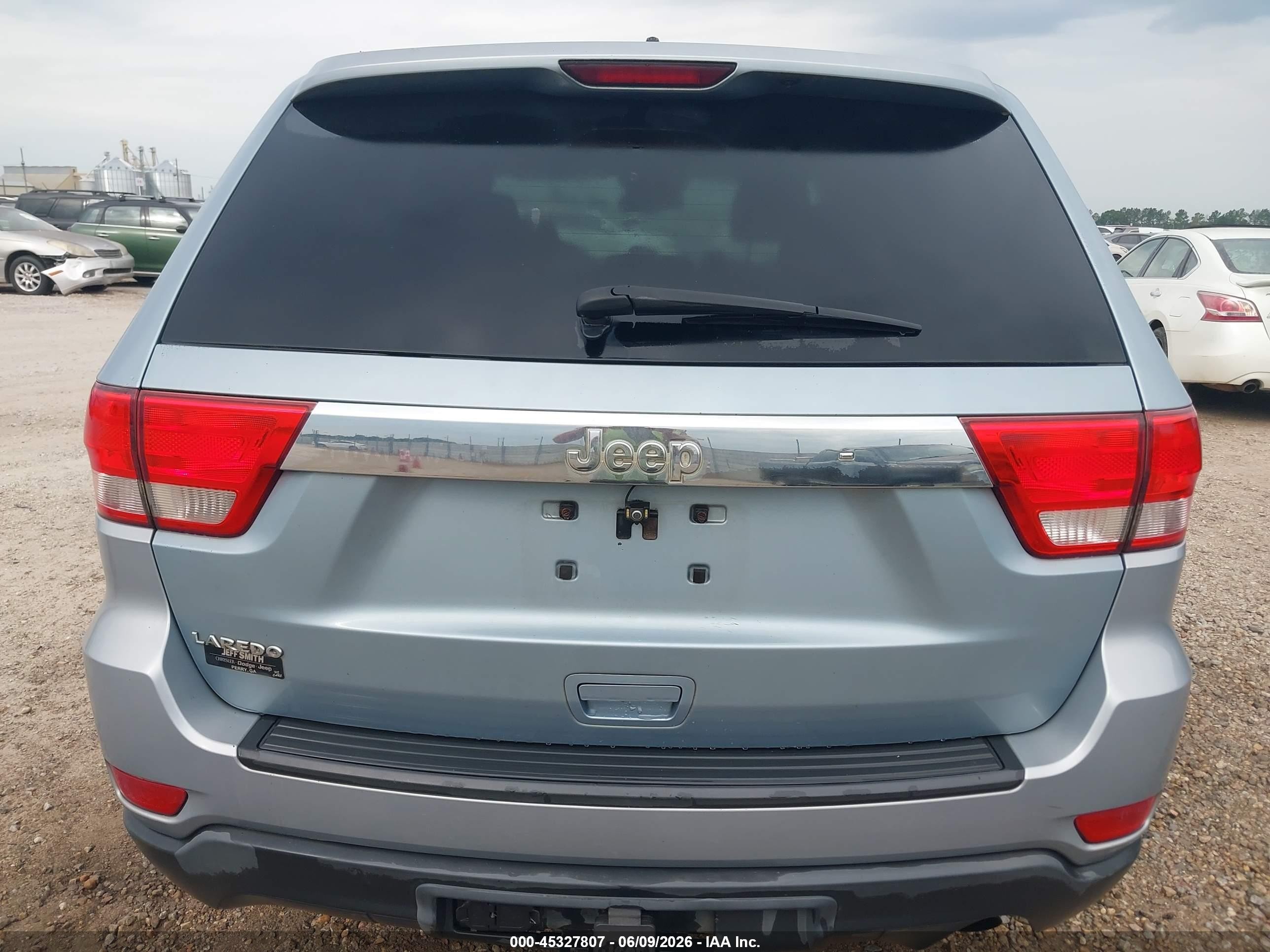 2012 Jeep Grand Cherokee Laredo Light Blue vin: 1C4RJEAG1CC227939