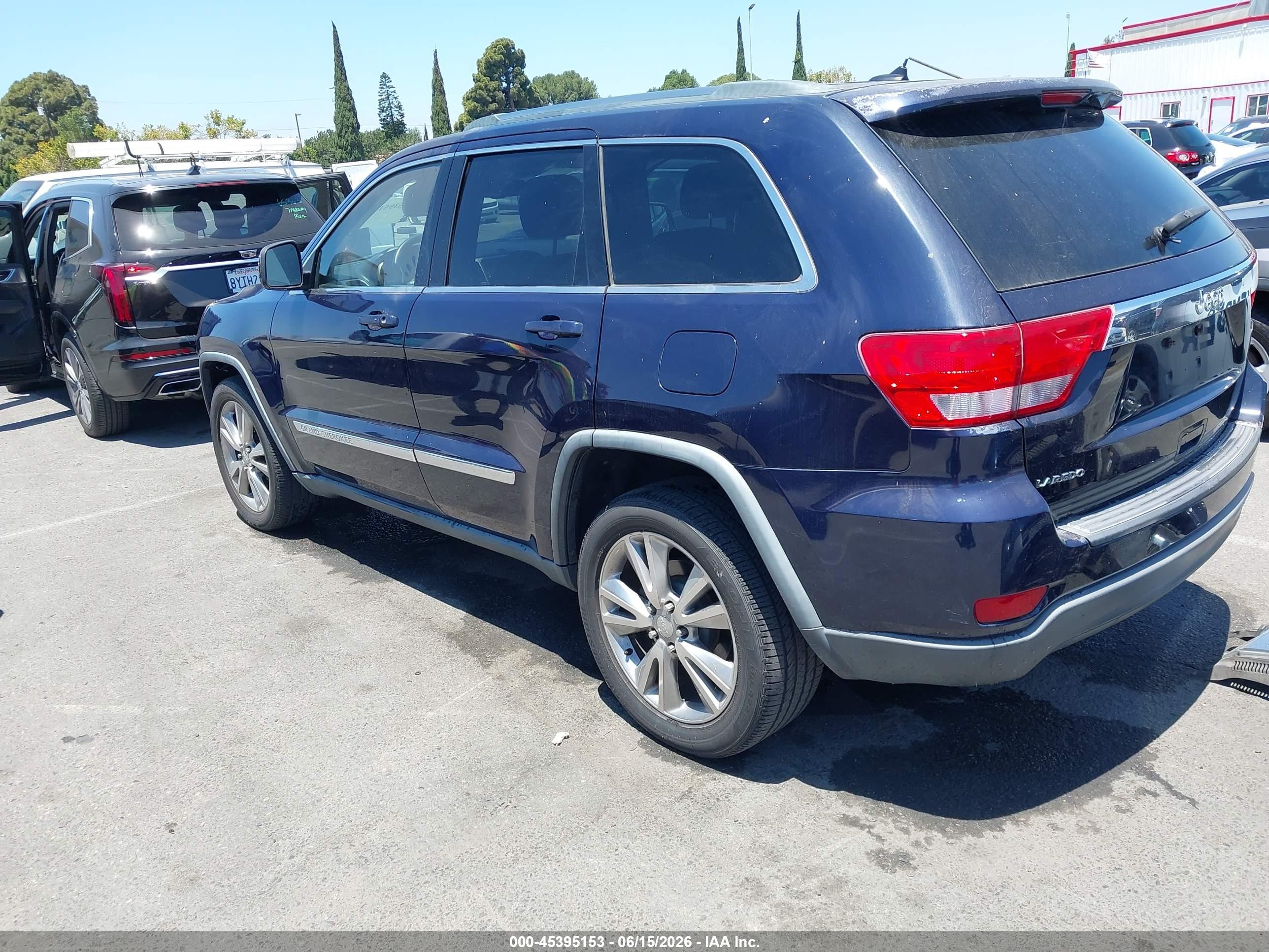 2012 Jeep Grand Cherokee Laredo Blue vin: 1C4RJEAG1CC328205