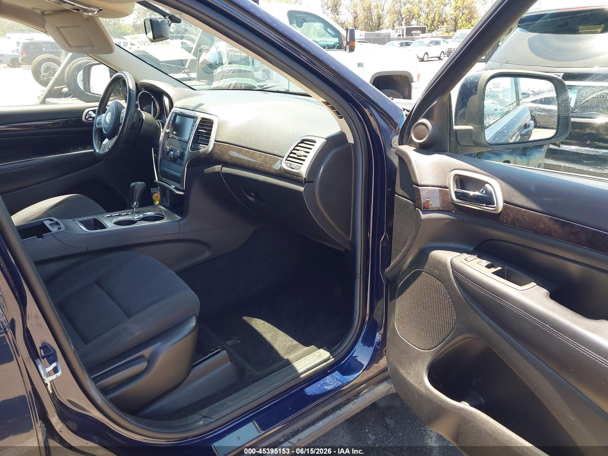 2012 Jeep Grand Cherokee Laredo Blue vin: 1C4RJEAG1CC328205