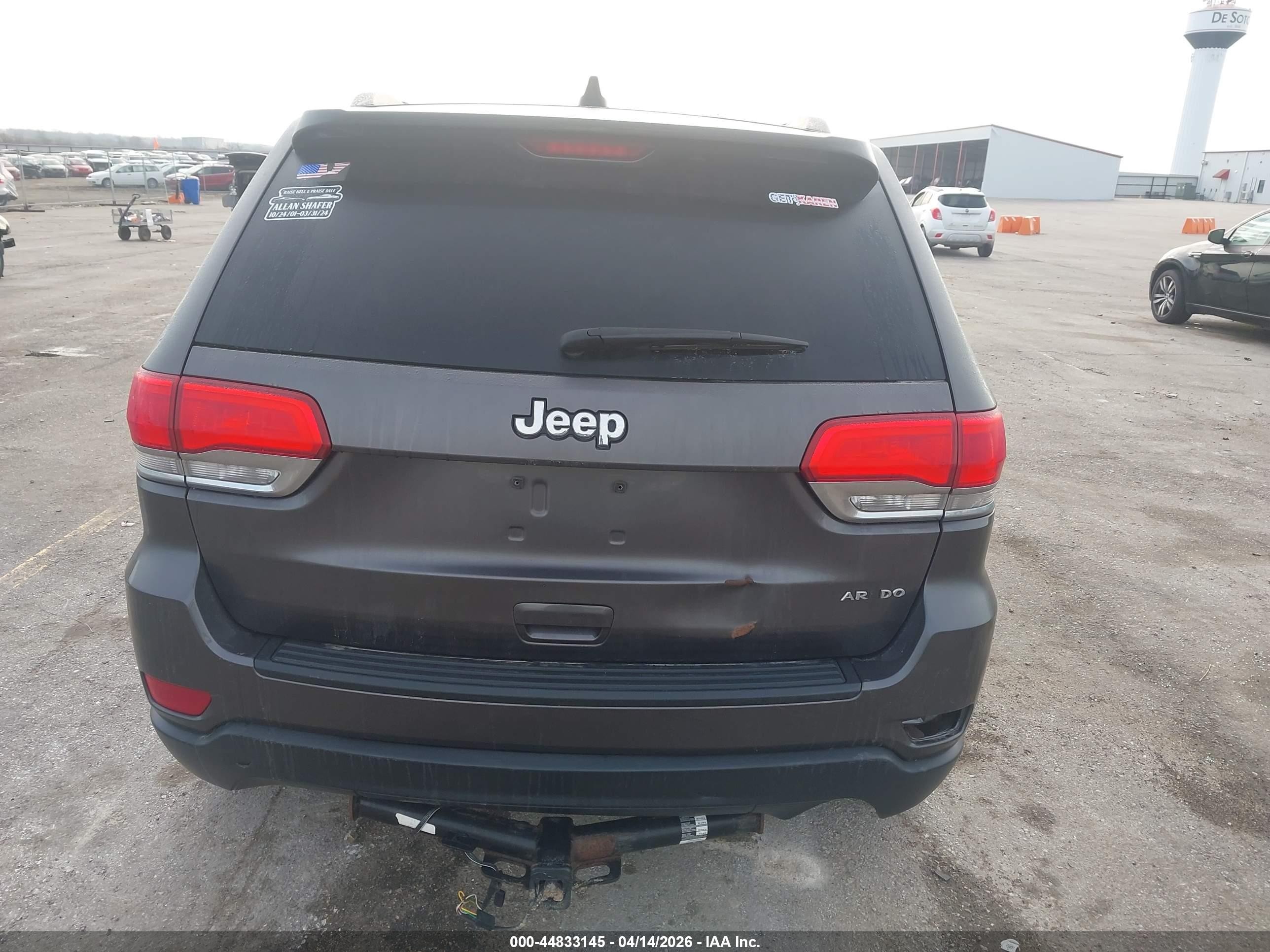 2014 Jeep Grand Cherokee Laredo Brown vin: 1C4RJEAG1EC179510