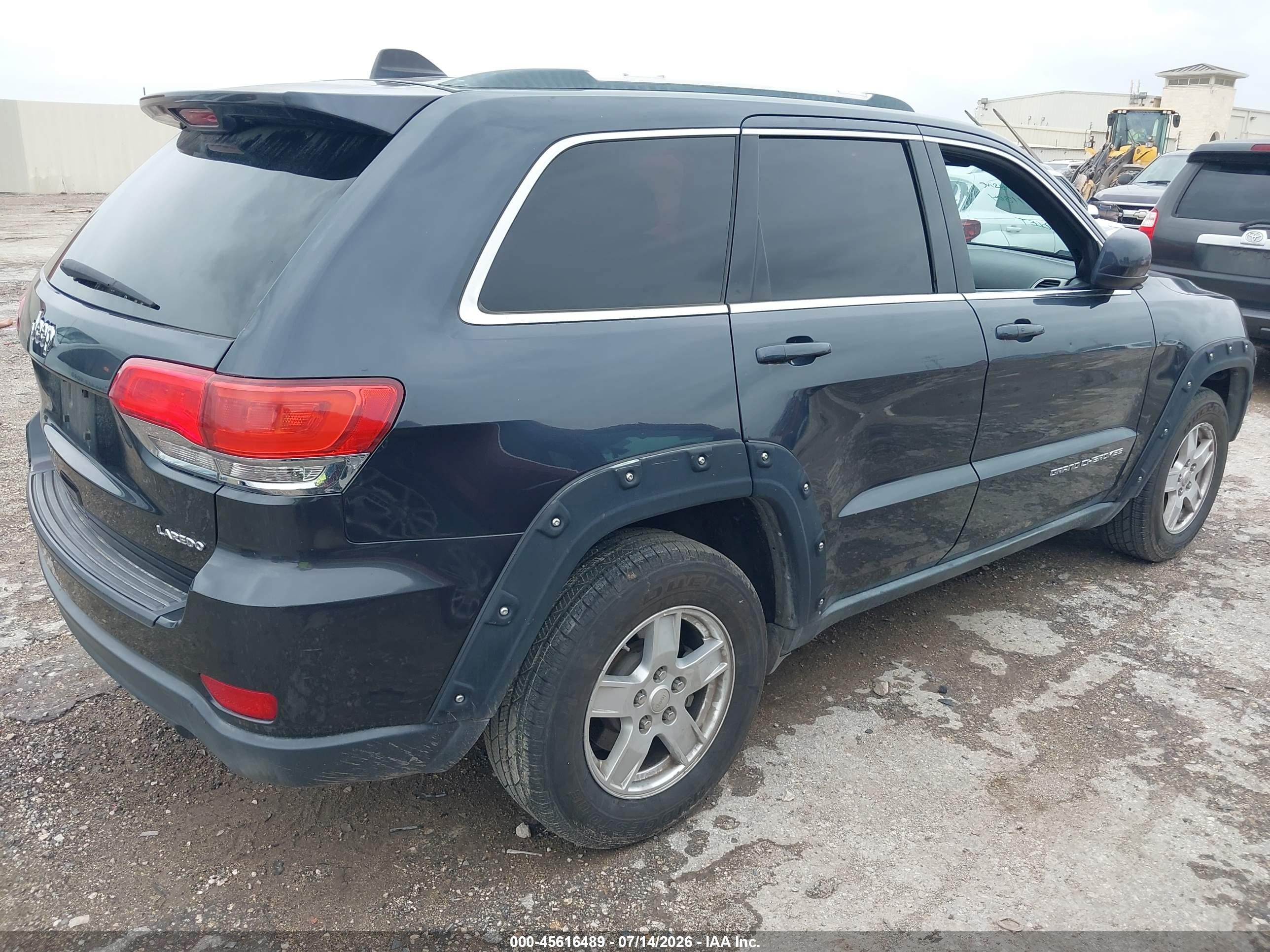 2014 Jeep Grand Cherokee Laredo Gray vin: 1C4RJEAG1EC216748