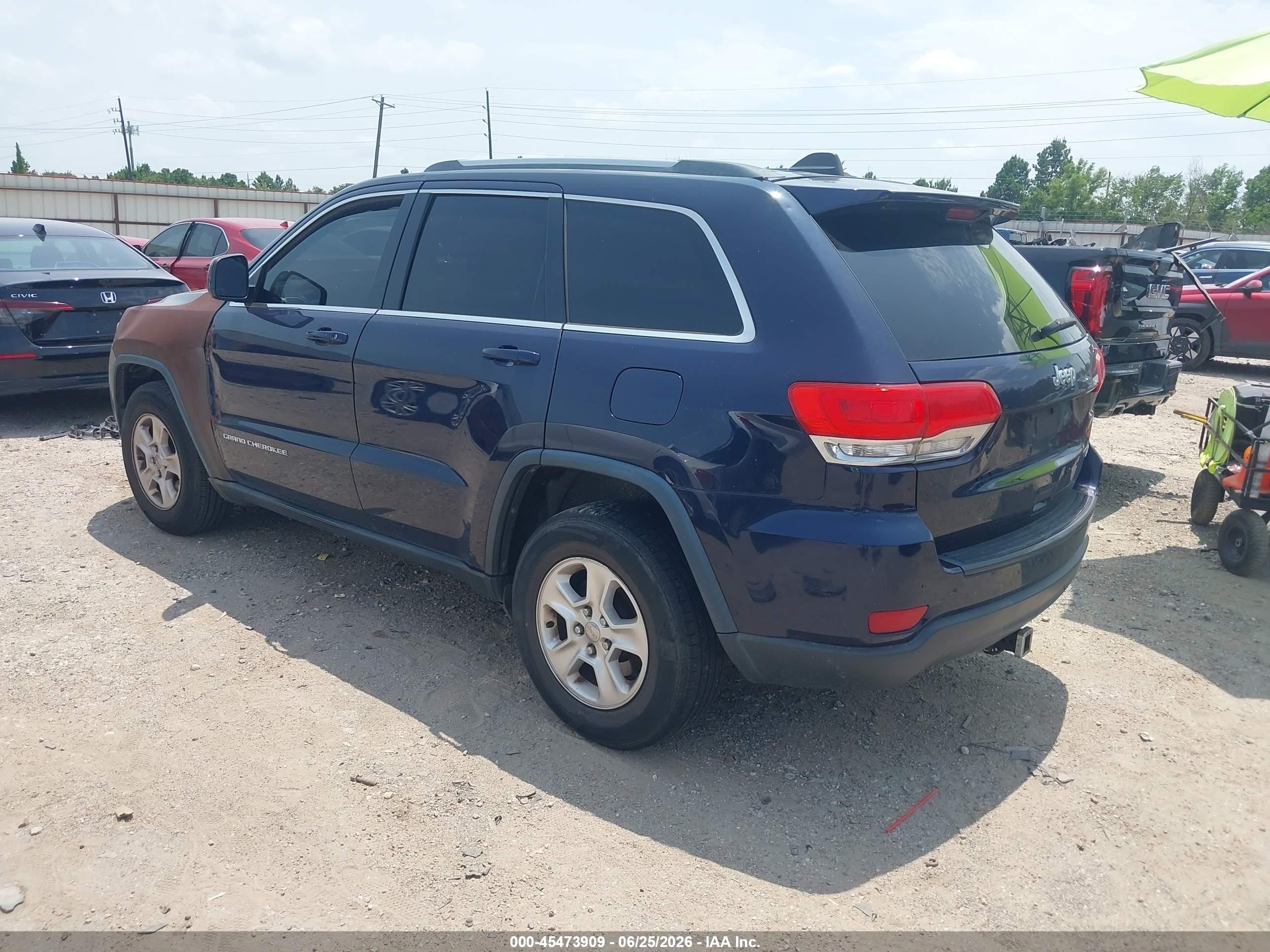2014 Jeep Grand Cherokee Laredo Blue vin: 1C4RJEAG1EC270809