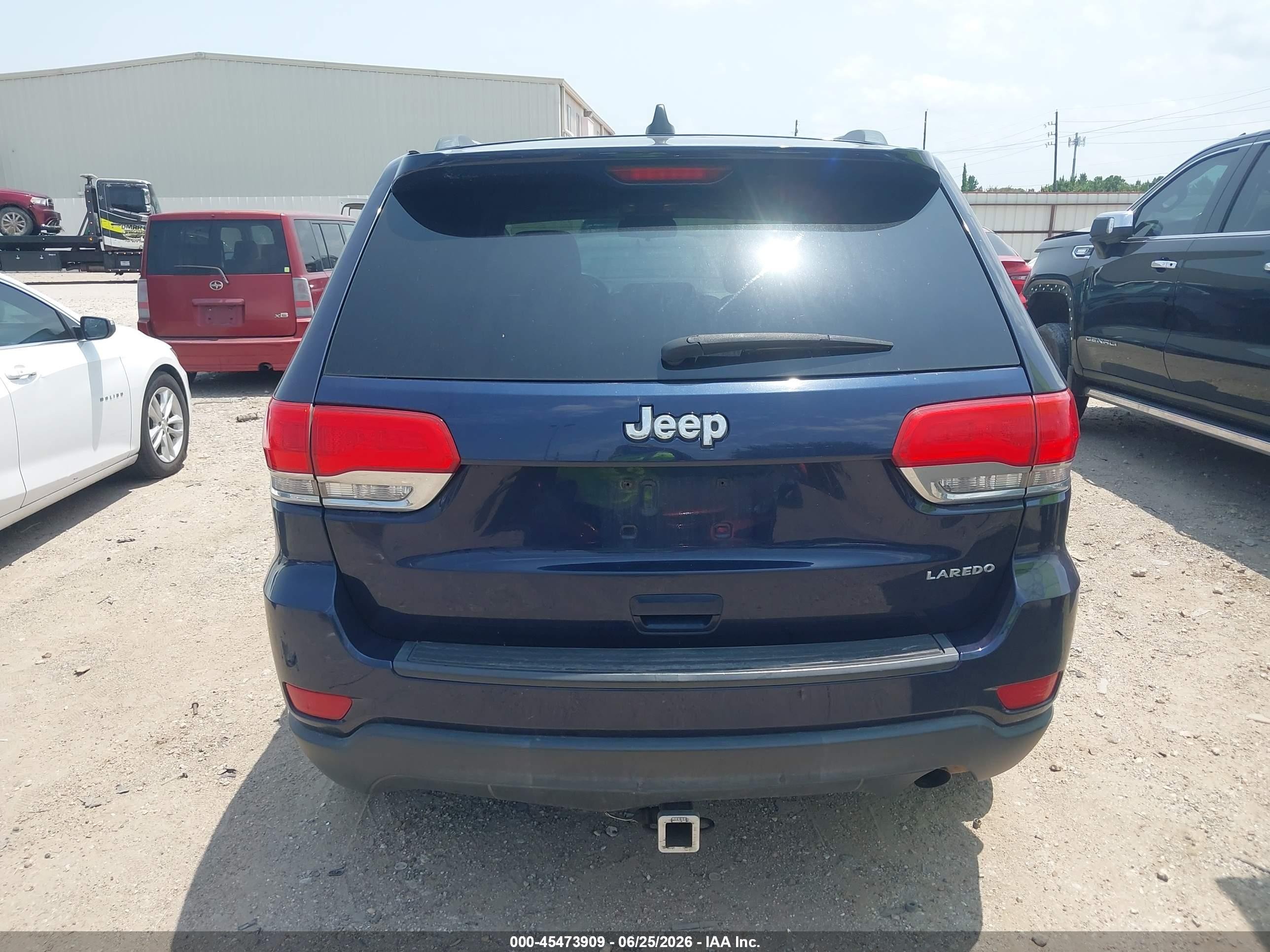 2014 Jeep Grand Cherokee Laredo Blue vin: 1C4RJEAG1EC270809