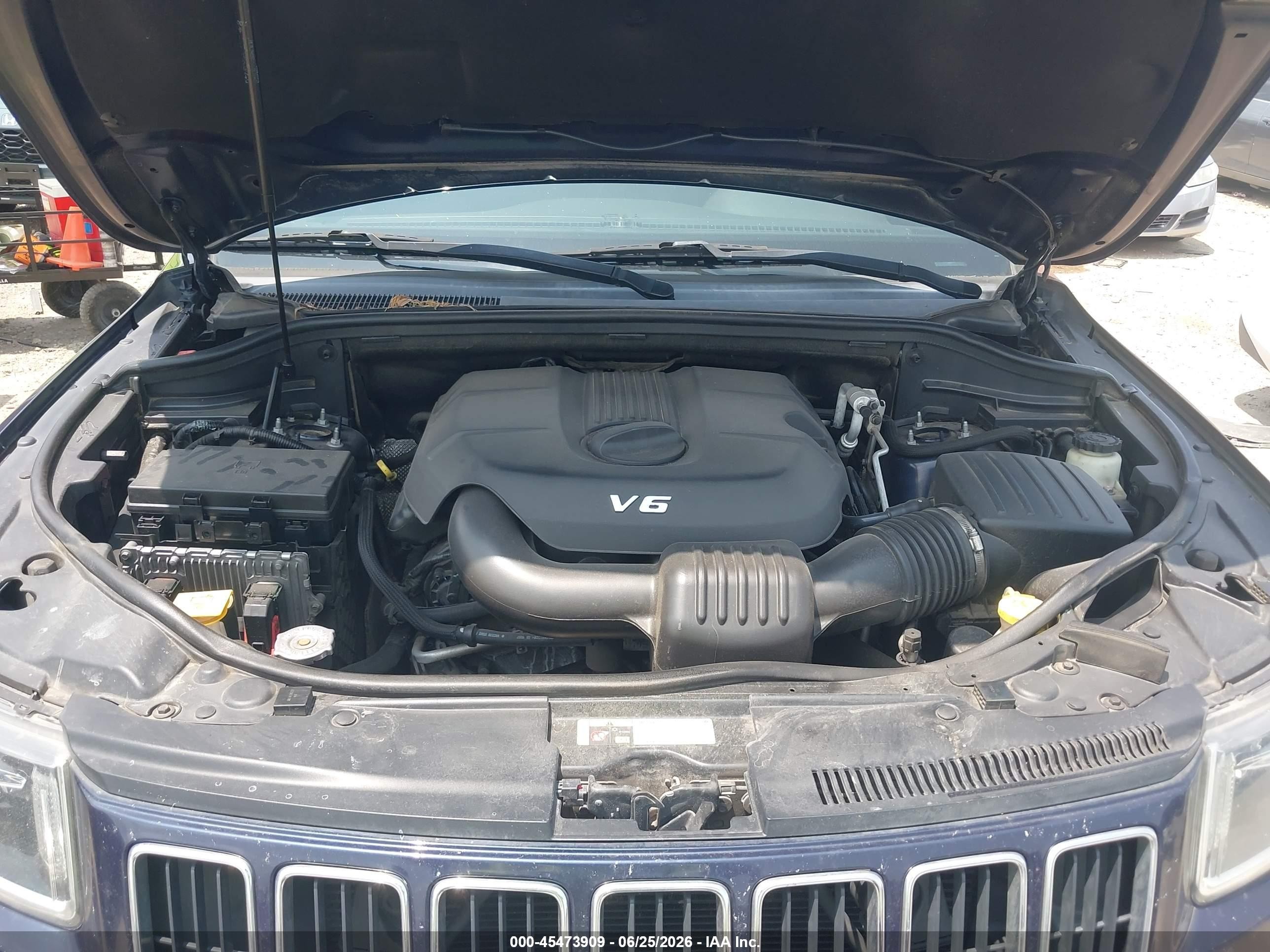 2014 Jeep Grand Cherokee Laredo Blue vin: 1C4RJEAG1EC270809