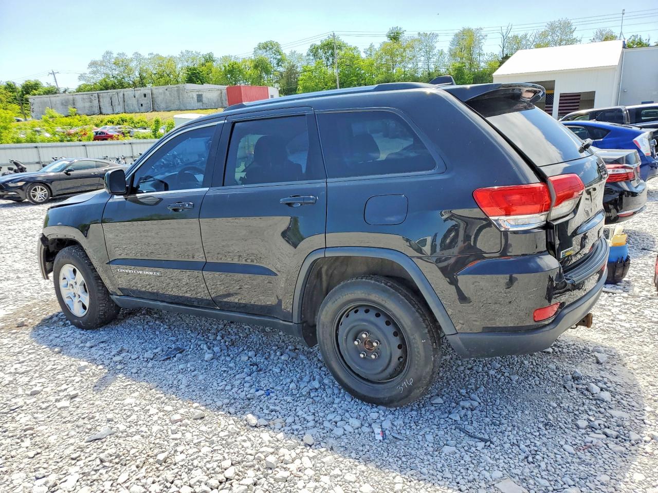 2015 Jeep Grand Cherokee Laredo Black vin: 1C4RJEAG1FC217481