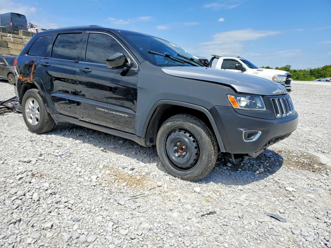 2015 Jeep Grand Cherokee Laredo Black vin: 1C4RJEAG1FC217481