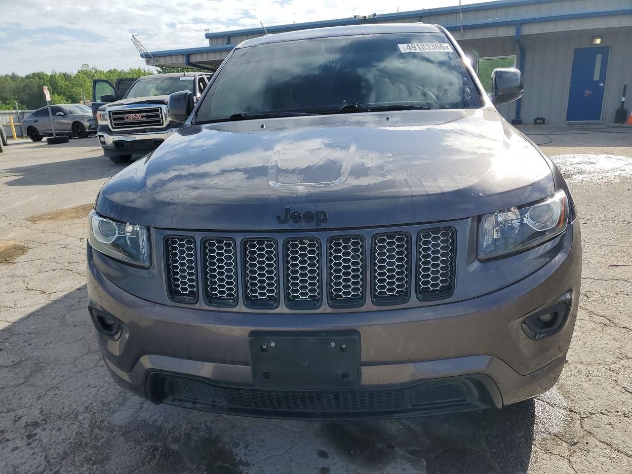 2015 Jeep Grand Cherokee Laredo Gray vin: 1C4RJEAG1FC668815