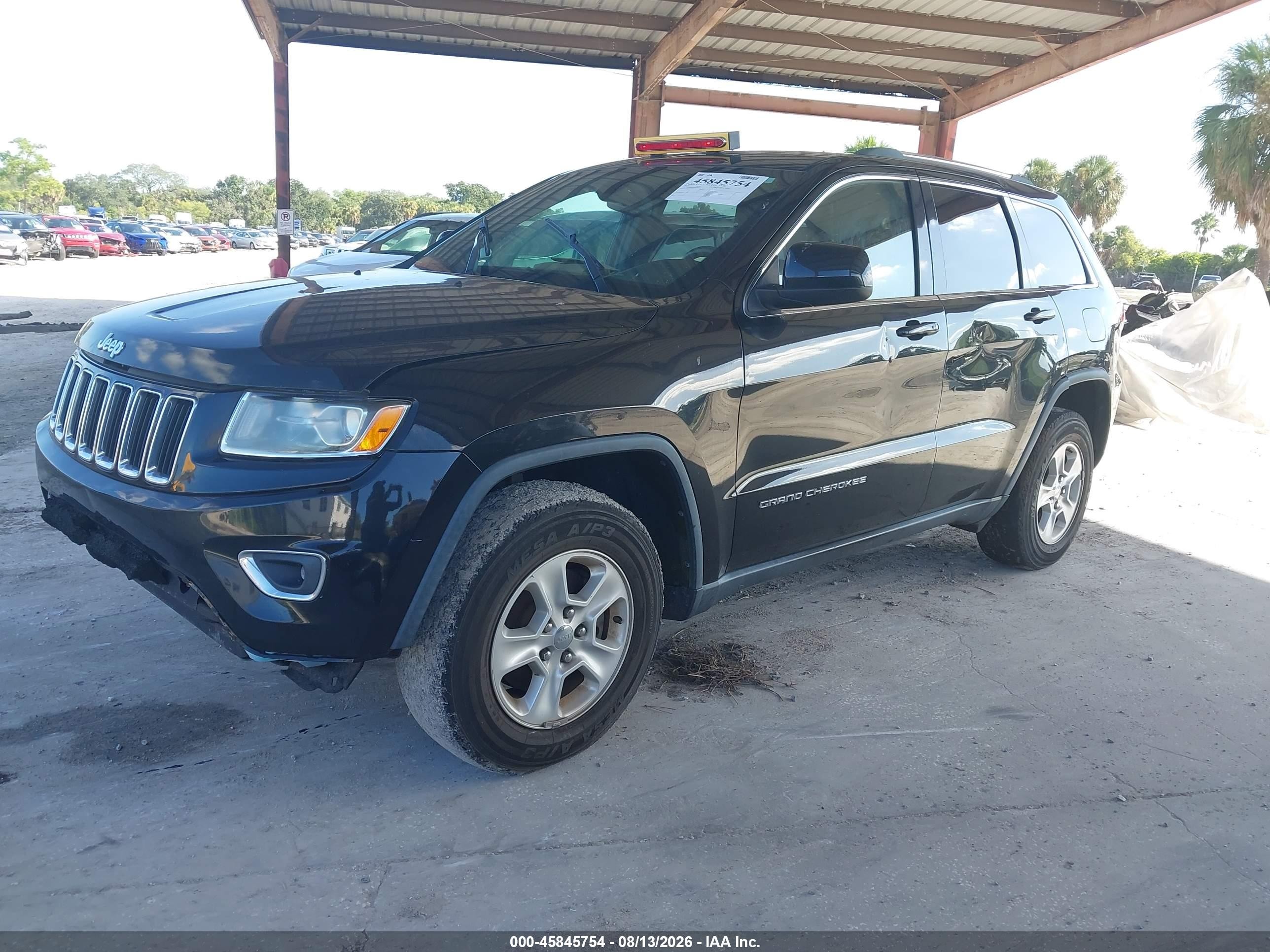 2015 Jeep Grand Cherokee Laredo Black vin: 1C4RJEAG1FC739852
