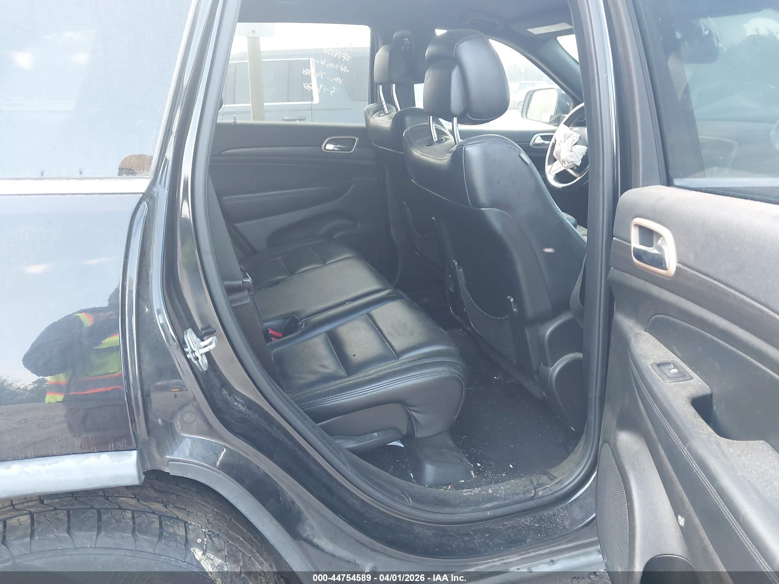 2015 Jeep Grand Cherokee Laredo Black vin: 1C4RJEAG1FC740080
