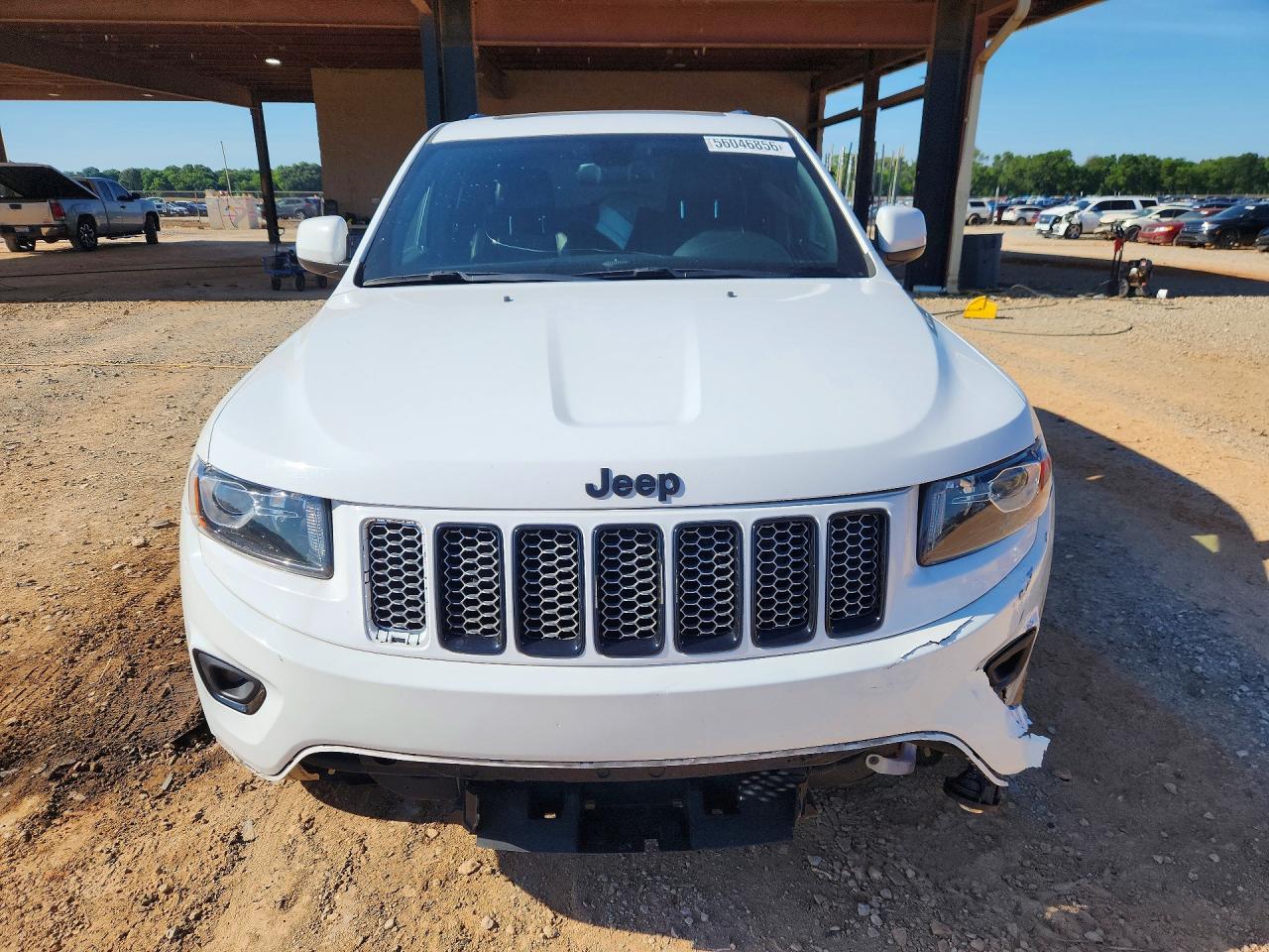 2015 Jeep Grand Cherokee Laredo White vin: 1C4RJEAG1FC915668