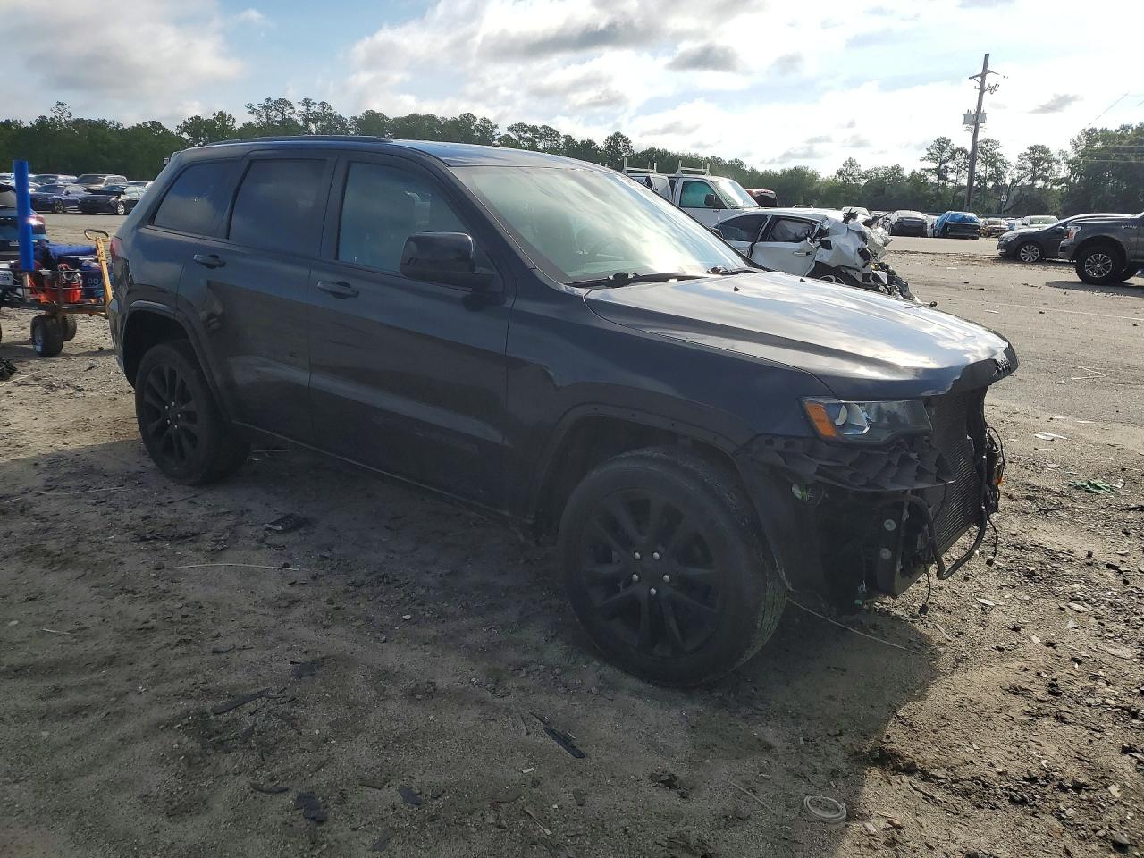 2019 Jeep Grand Cherokee Laredo Black vin: 1C4RJEAG1KC704822