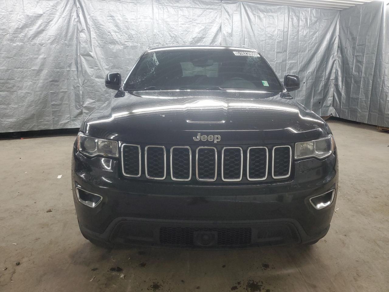 2021 Jeep Grand Cherokee Laredo Black vin: 1C4RJEAG1MC680752 Damage: Front Bumper, Chipped, 2