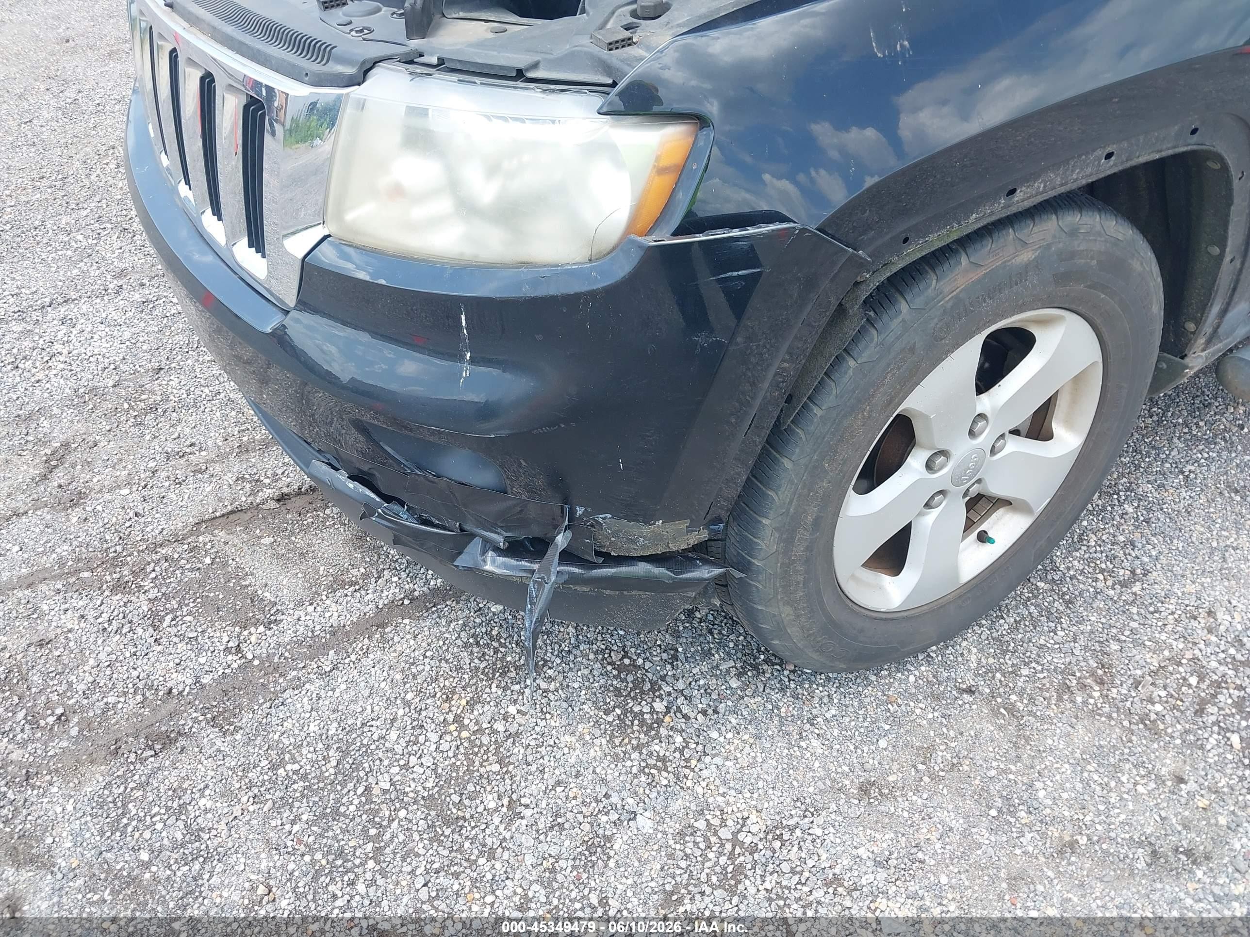 2012 Jeep Grand Cherokee Laredo Black vin: 1C4RJEAG2CC142561