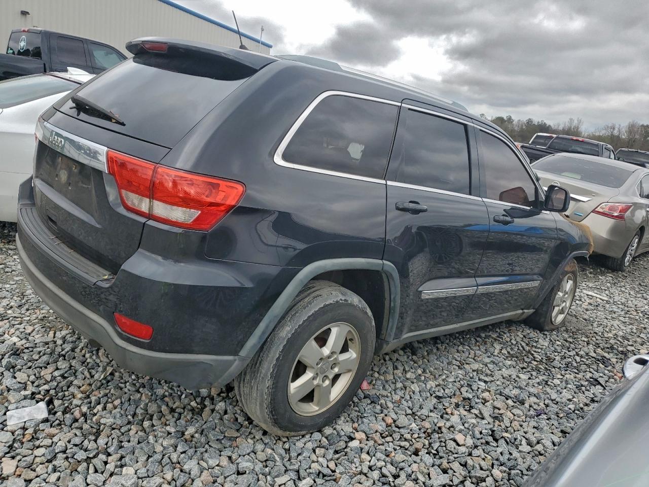 2012 Jeep Grand Cherokee Laredo Черный vin: 1C4RJEAG2CC157352