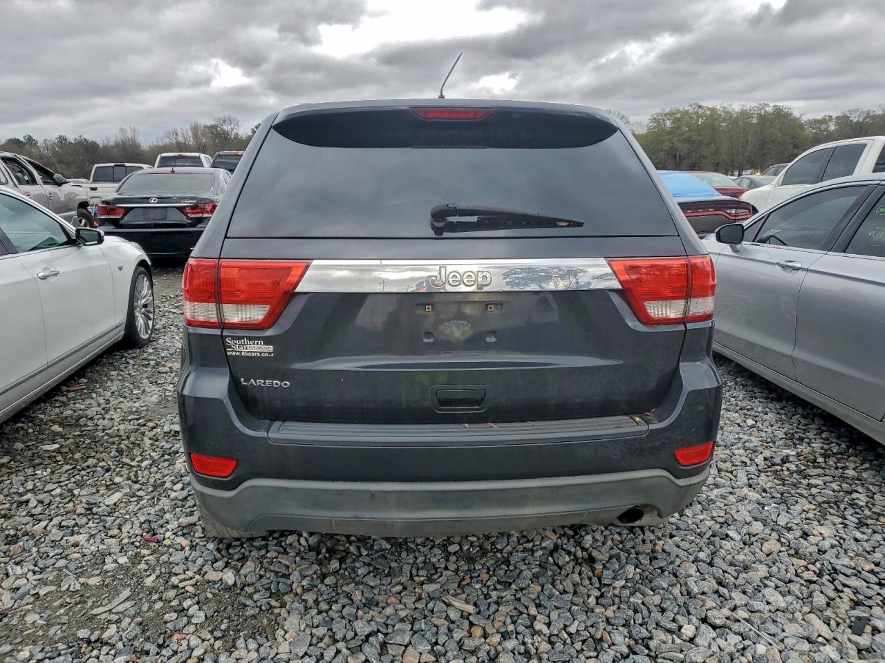 2012 Jeep Grand Cherokee Laredo Черный vin: 1C4RJEAG2CC157352