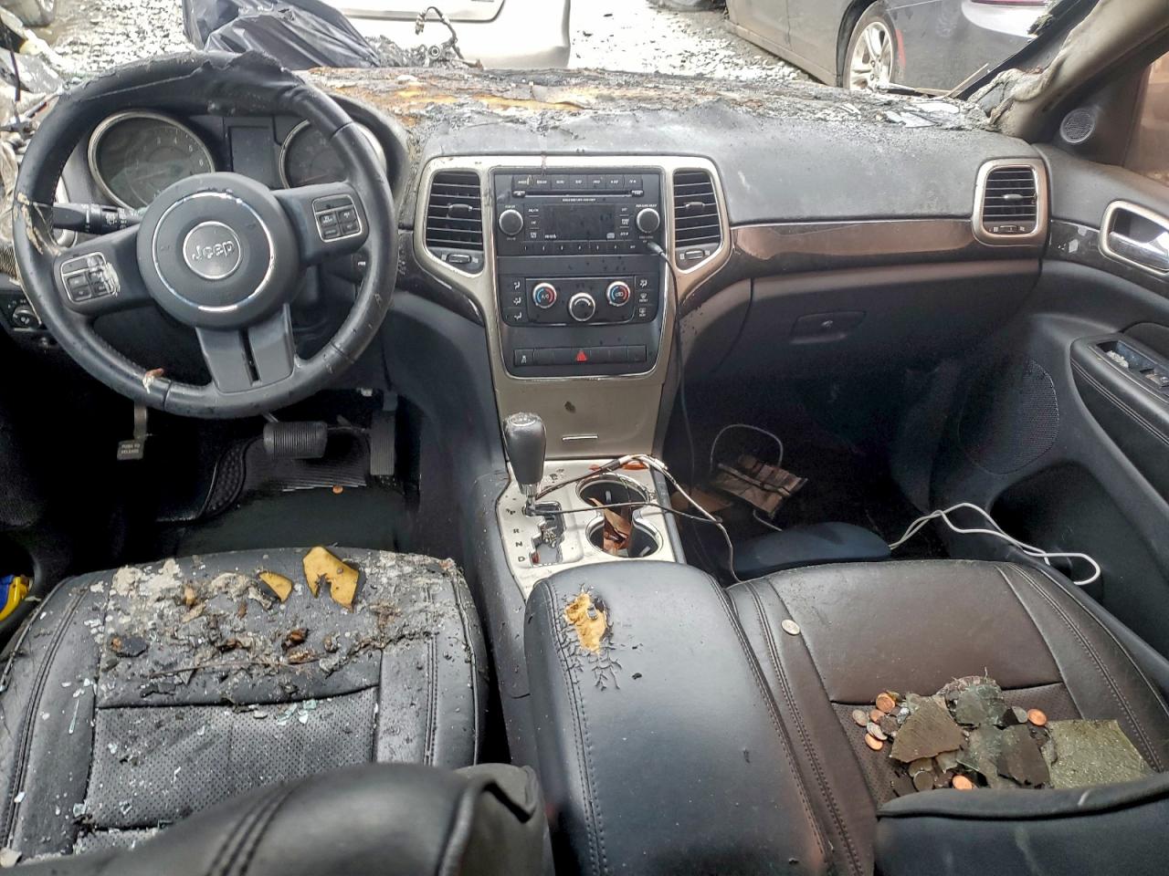 2012 Jeep Grand Cherokee Laredo Черный vin: 1C4RJEAG2CC157352