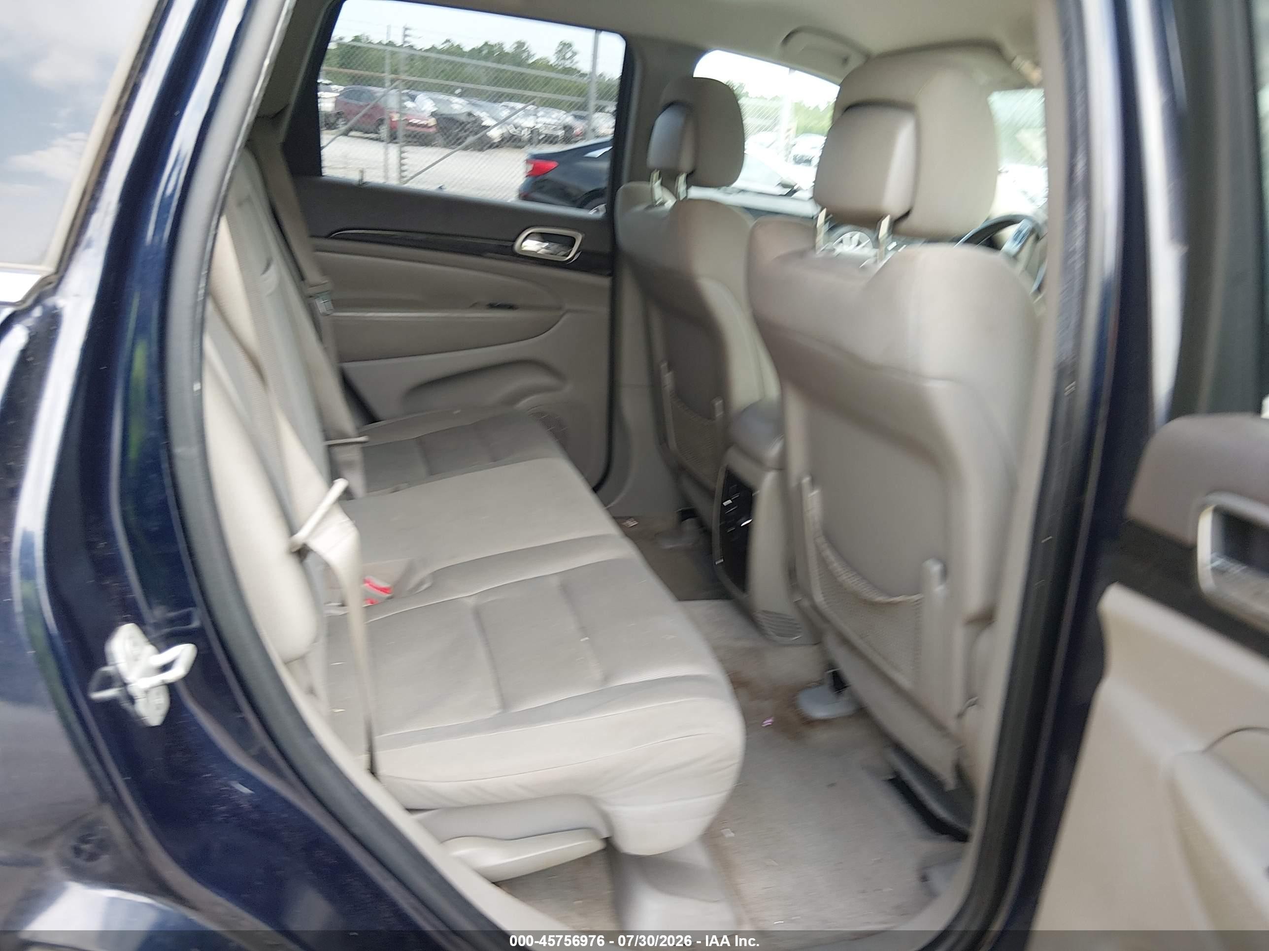2012 Jeep Grand Cherokee Laredo Синий vin: 1C4RJEAG2CC236262