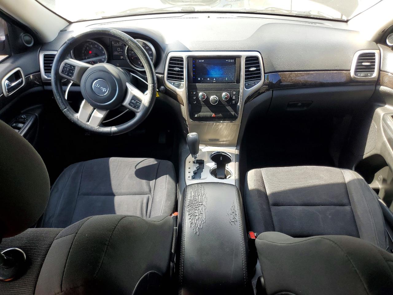 2012 Jeep Grand Cherokee Laredo Black vin: 1C4RJEAG2CC282044