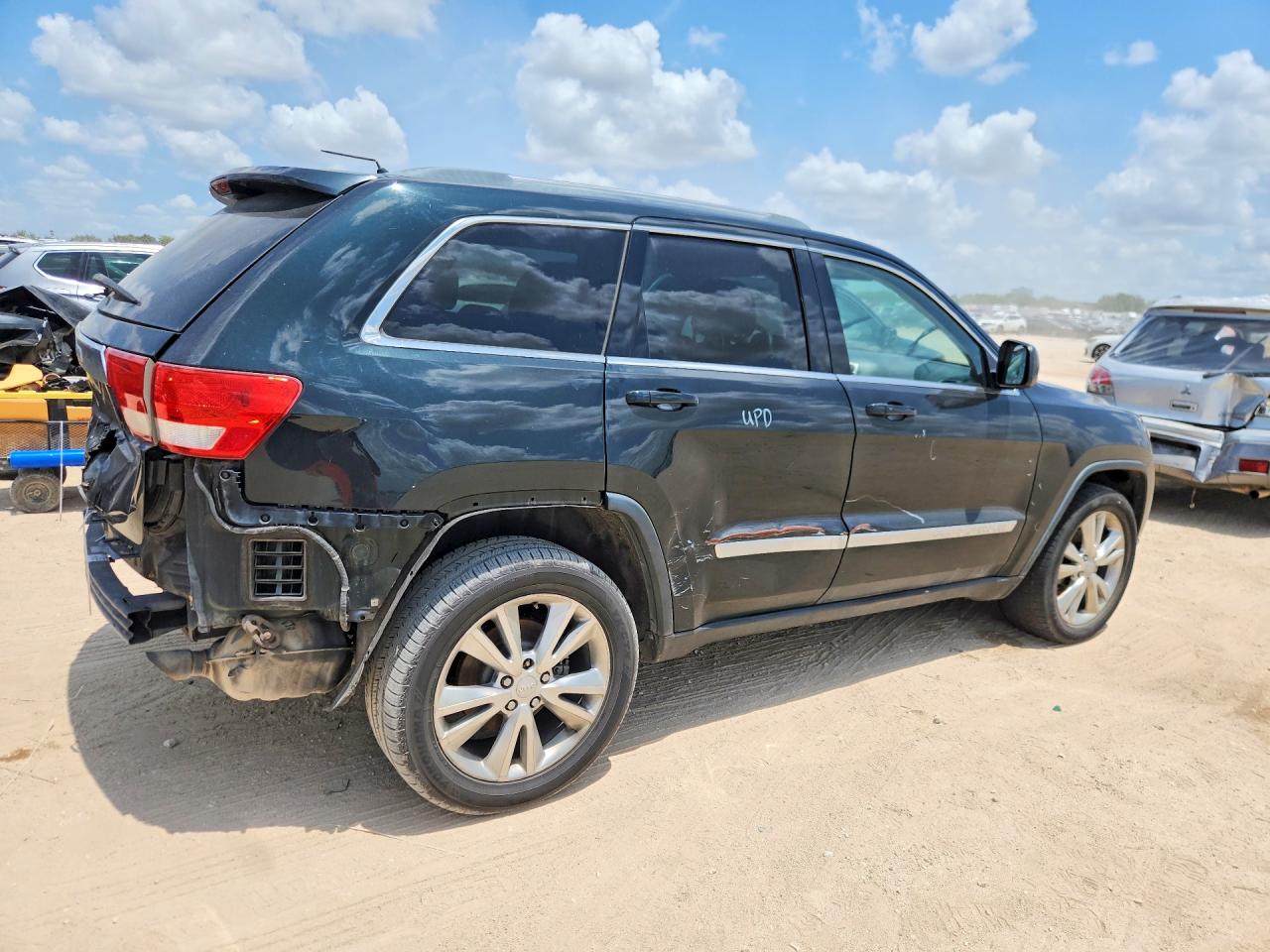 2012 Jeep Grand Cherokee Laredo Black vin: 1C4RJEAG2CC307170