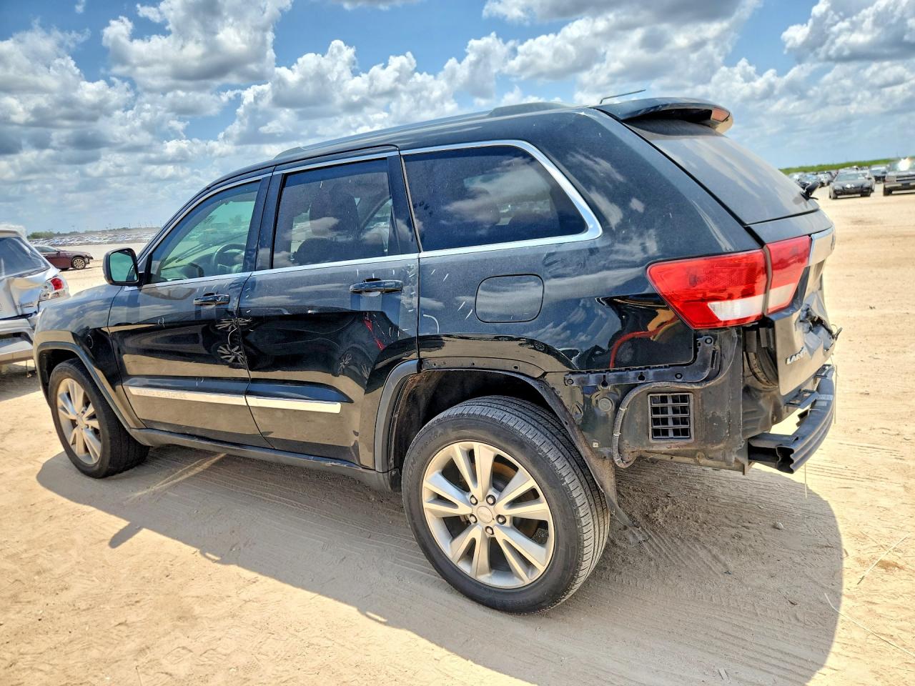 2012 Jeep Grand Cherokee Laredo Black vin: 1C4RJEAG2CC307170