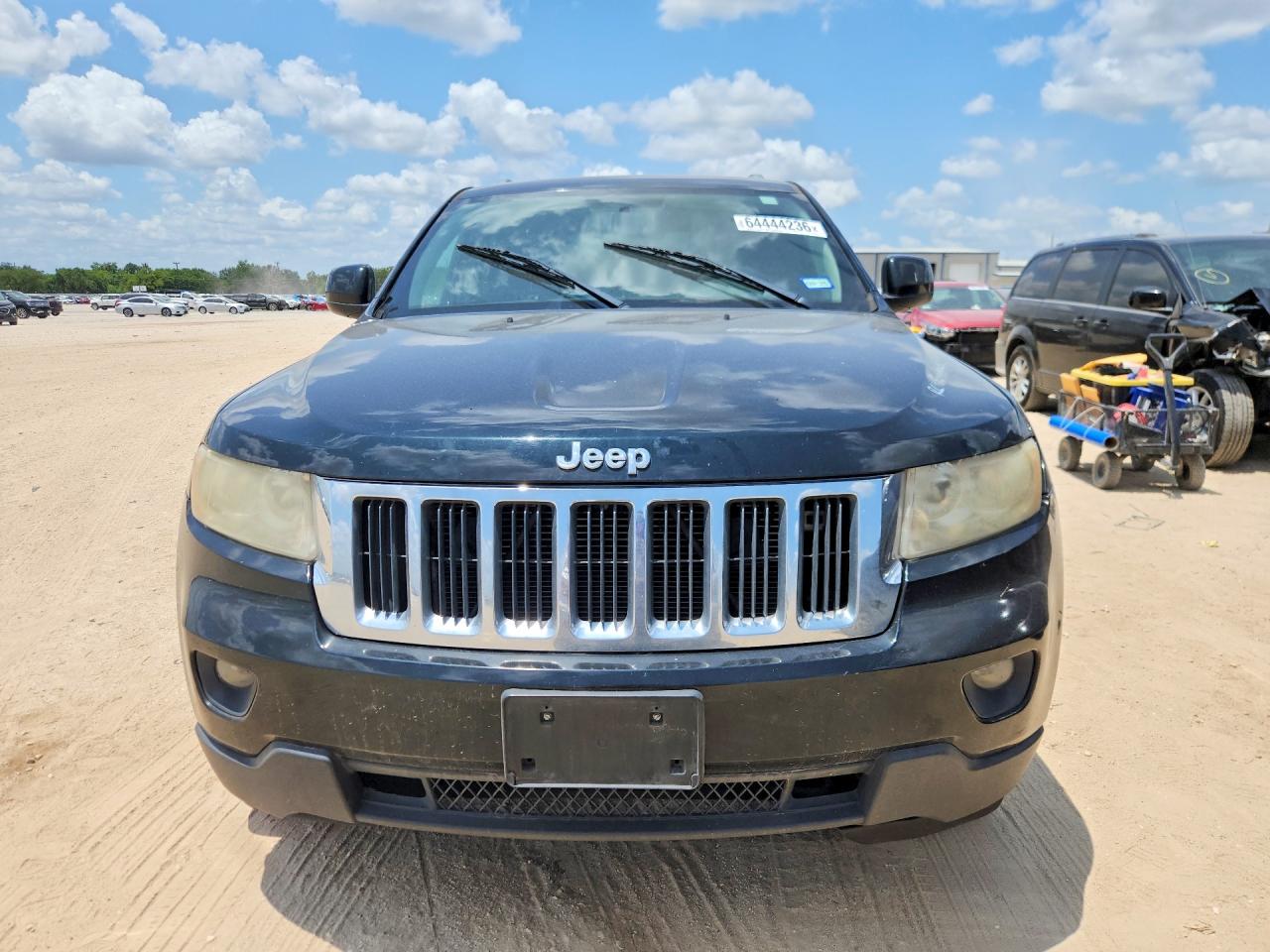 2012 Jeep Grand Cherokee Laredo Black vin: 1C4RJEAG2CC307170