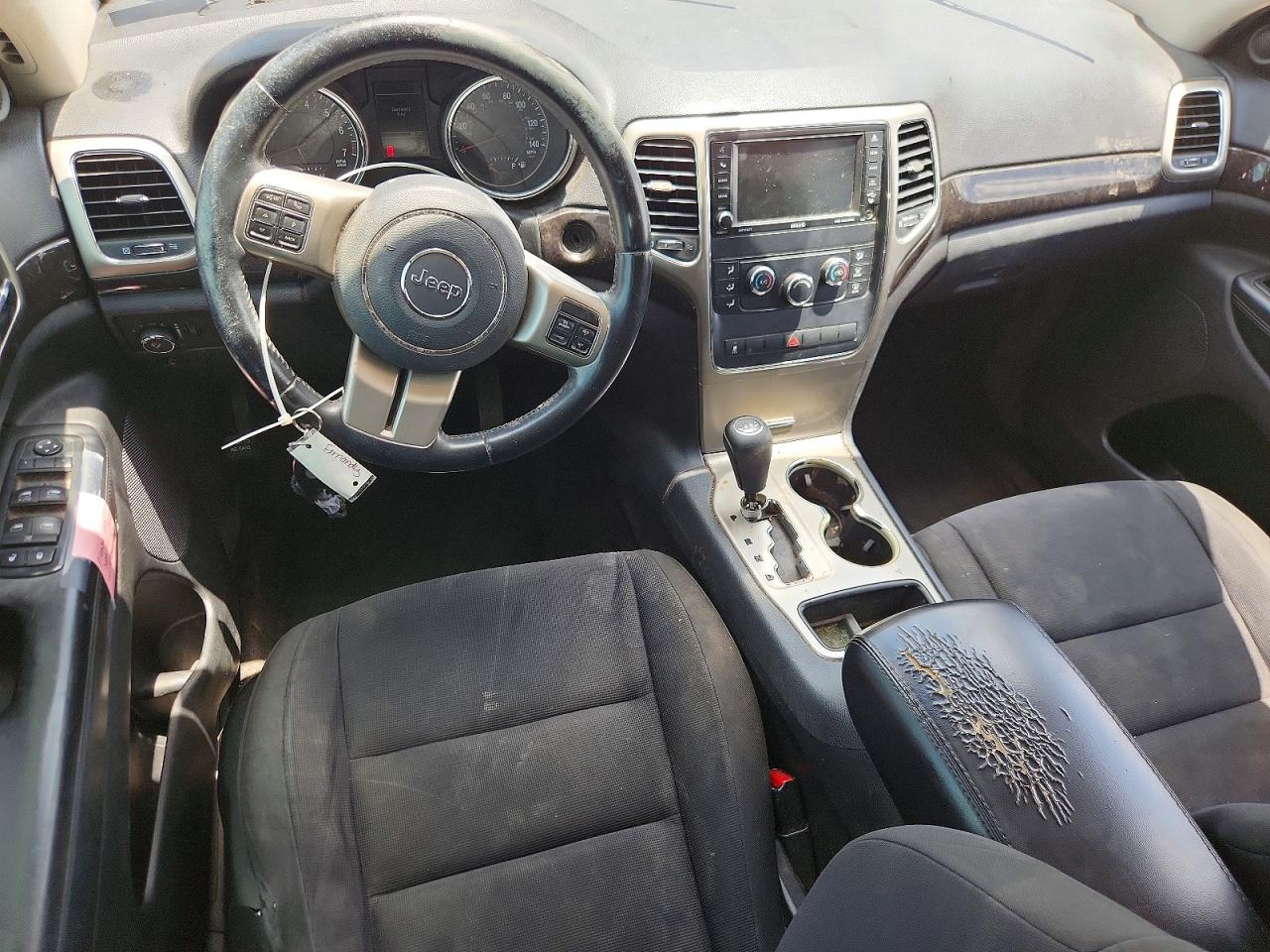 2012 Jeep Grand Cherokee Laredo Black vin: 1C4RJEAG2CC307170