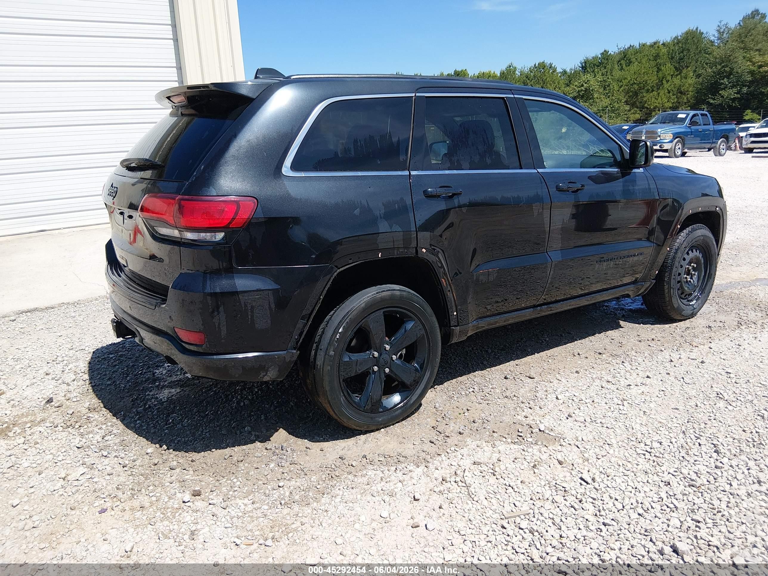 2015 Jeep Grand Cherokee Laredo Black vin: 1C4RJEAG2FC152432