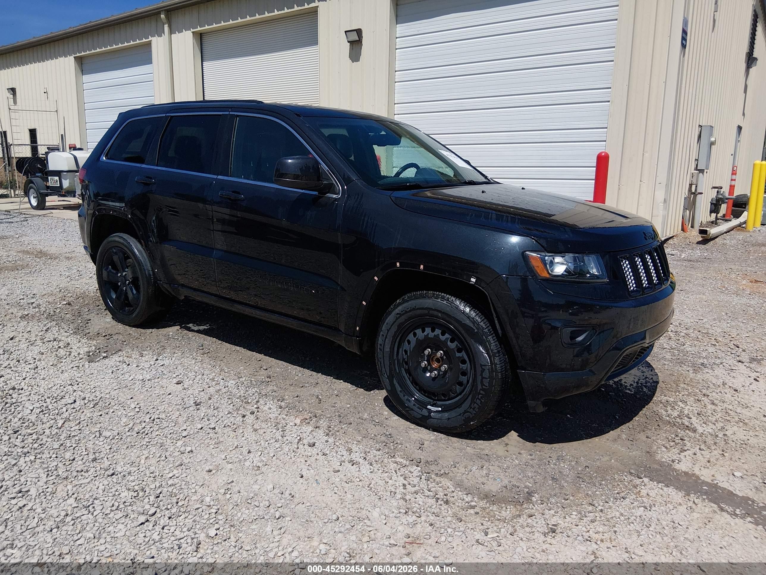 2015 Jeep Grand Cherokee Laredo Black vin: 1C4RJEAG2FC152432