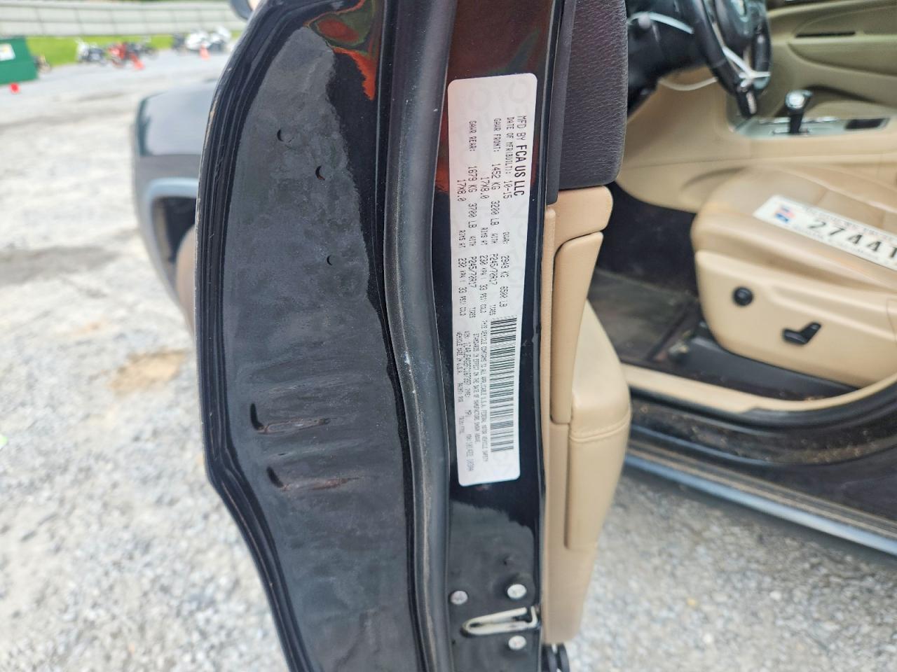 2015 Jeep Grand Cherokee Laredo Black vin: 1C4RJEAG2FC167397
