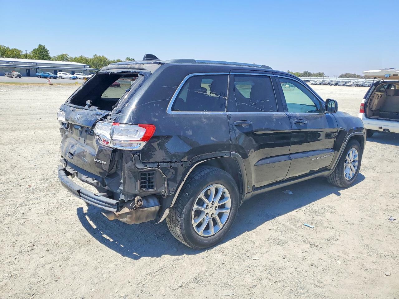 2015 Jeep Grand Cherokee Laredo Black vin: 1C4RJEAG2FC613967