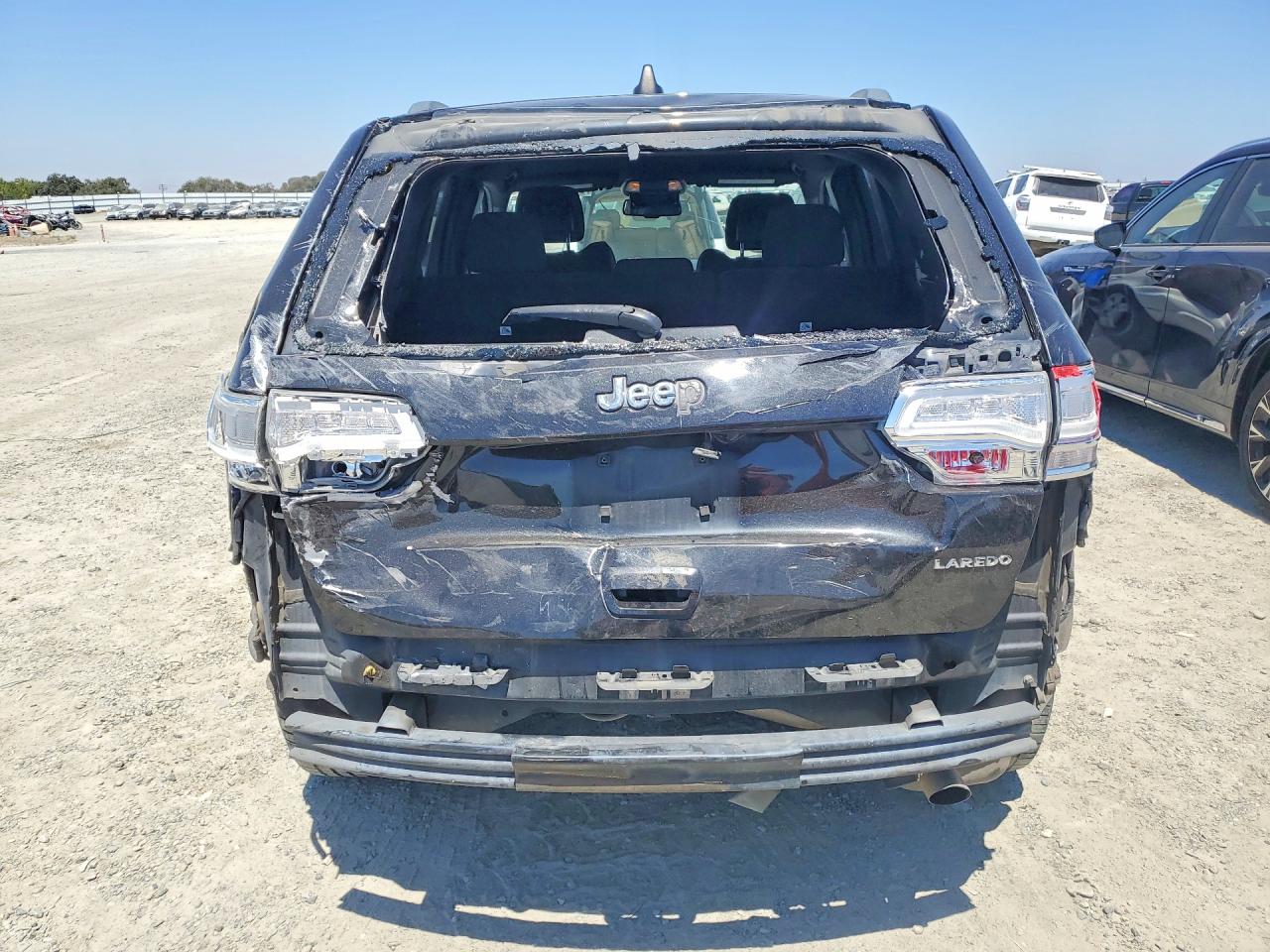 2015 Jeep Grand Cherokee Laredo Black vin: 1C4RJEAG2FC613967