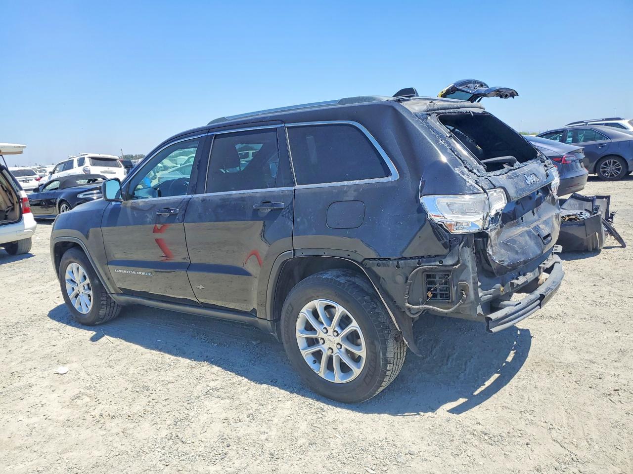 2015 Jeep Grand Cherokee Laredo Black vin: 1C4RJEAG2FC613967