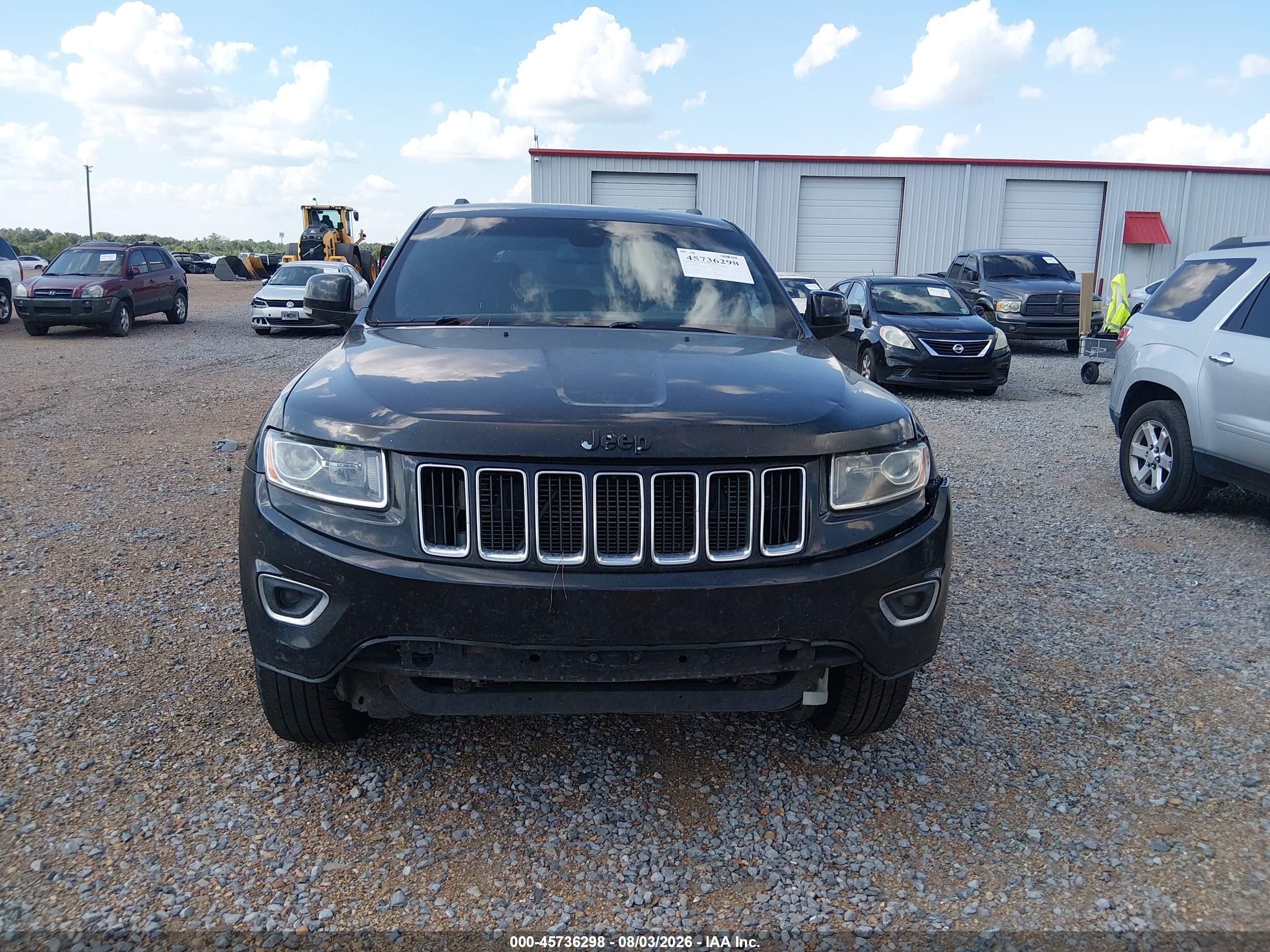 2015 Jeep Grand Cherokee Laredo Black vin: 1C4RJEAG2FC635404