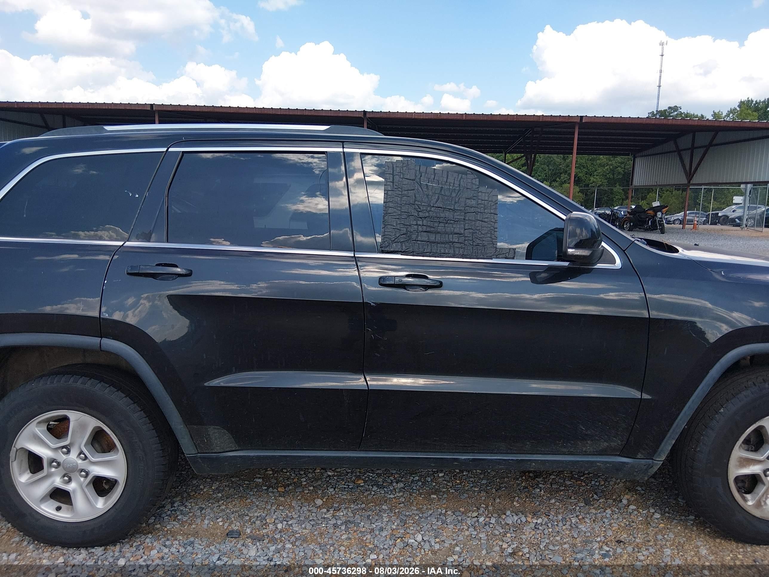 2015 Jeep Grand Cherokee Laredo Black vin: 1C4RJEAG2FC635404