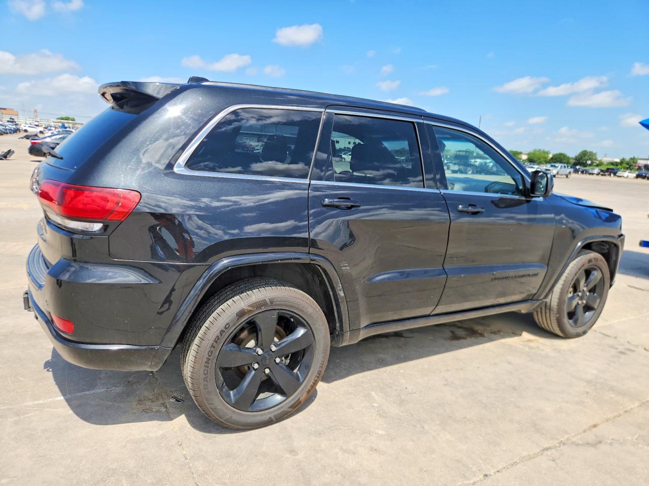 2015 Jeep Grand Cherokee Laredo Black vin: 1C4RJEAG2FC883197