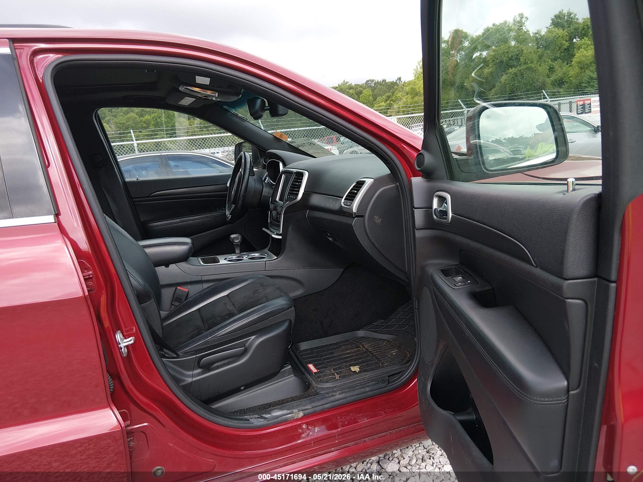 2015 Jeep Grand Cherokee Altitude Red vin: 1C4RJEAG2FC901276