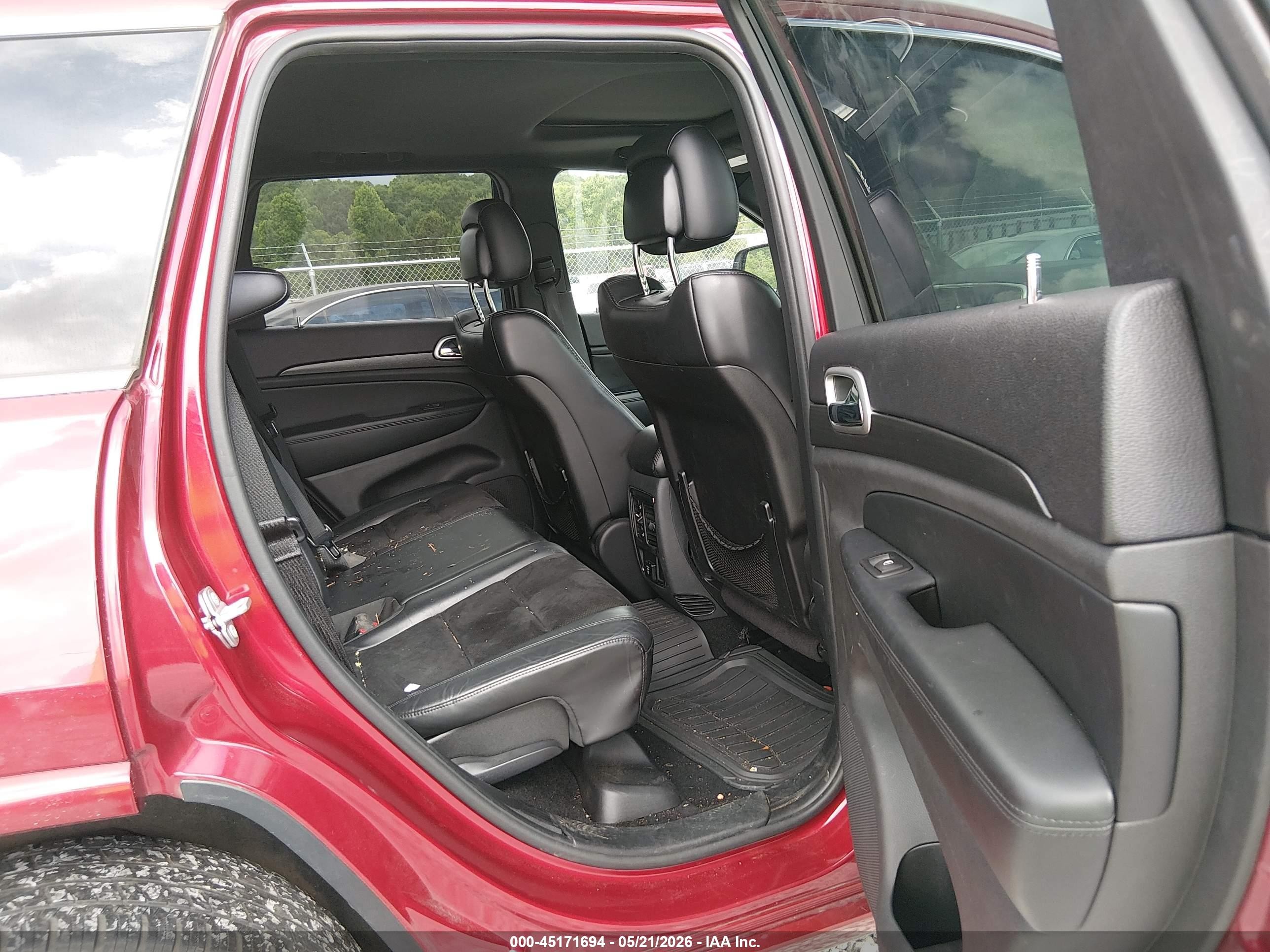2015 Jeep Grand Cherokee Altitude Red vin: 1C4RJEAG2FC901276