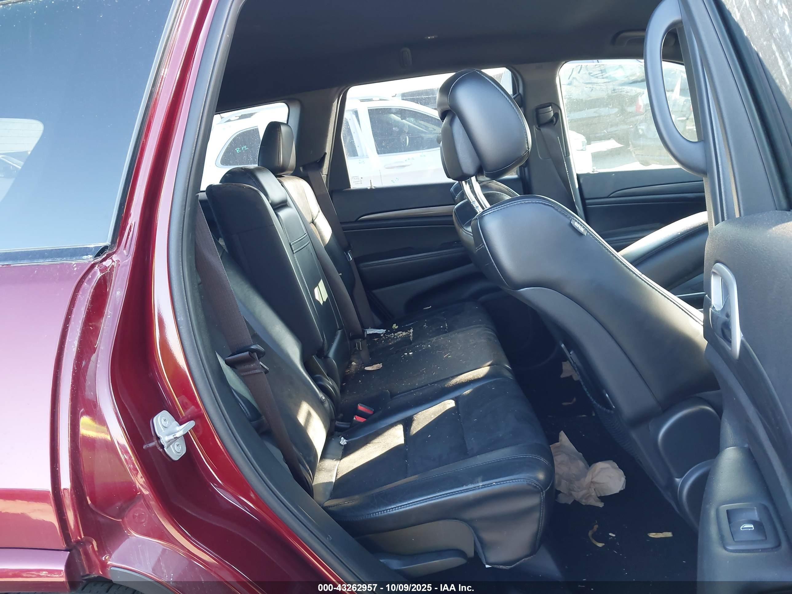2019 Jeep Grand Cherokee Altitude 4x2 Red vin: 1C4RJEAG2KC839260