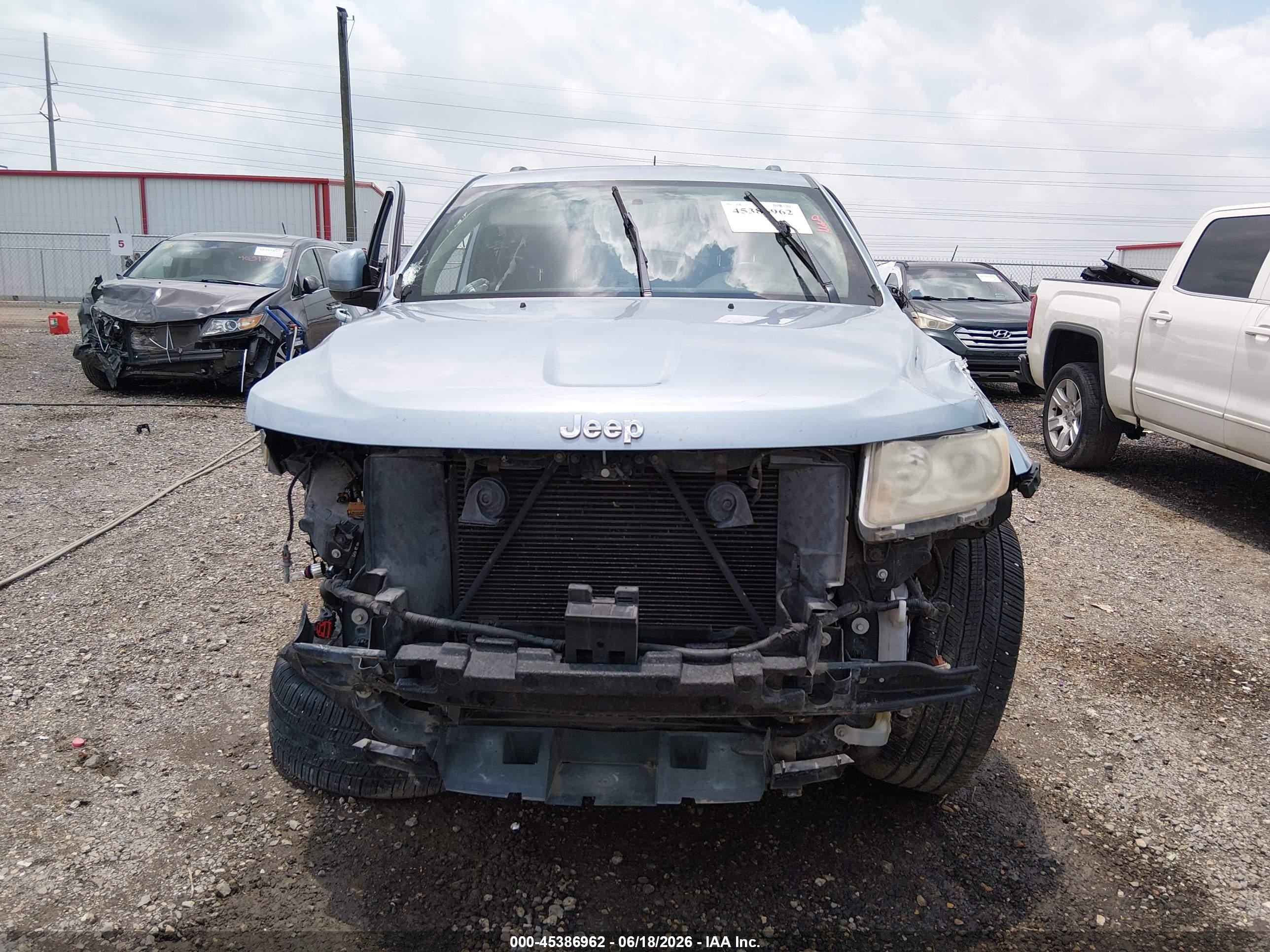2013 Jeep Grand Cherokee Laredo Blue vin: 1C4RJEAG3DC550133