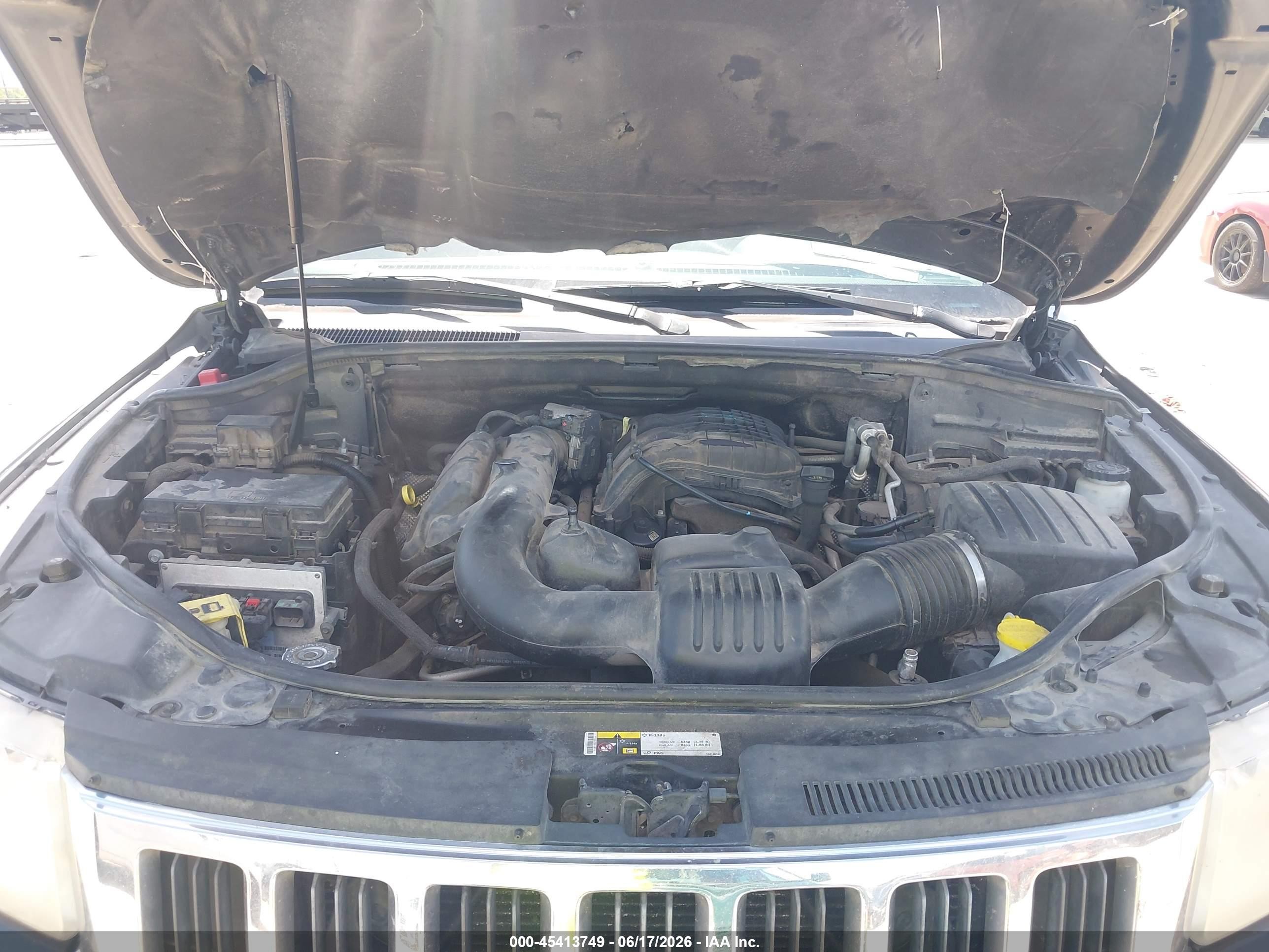 2013 Jeep Grand Cherokee Laredo Black vin: 1C4RJEAG3DC646683