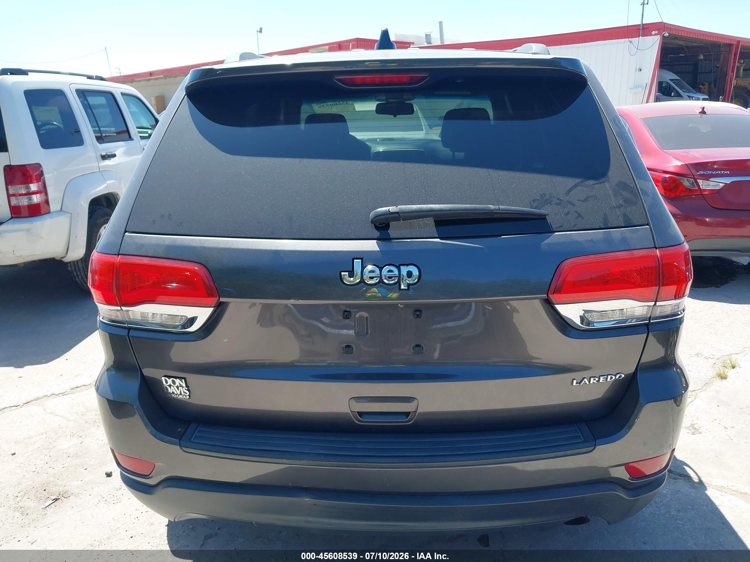 2014 Jeep Grand Cherokee Laredo Black vin: 1C4RJEAG3EC120328