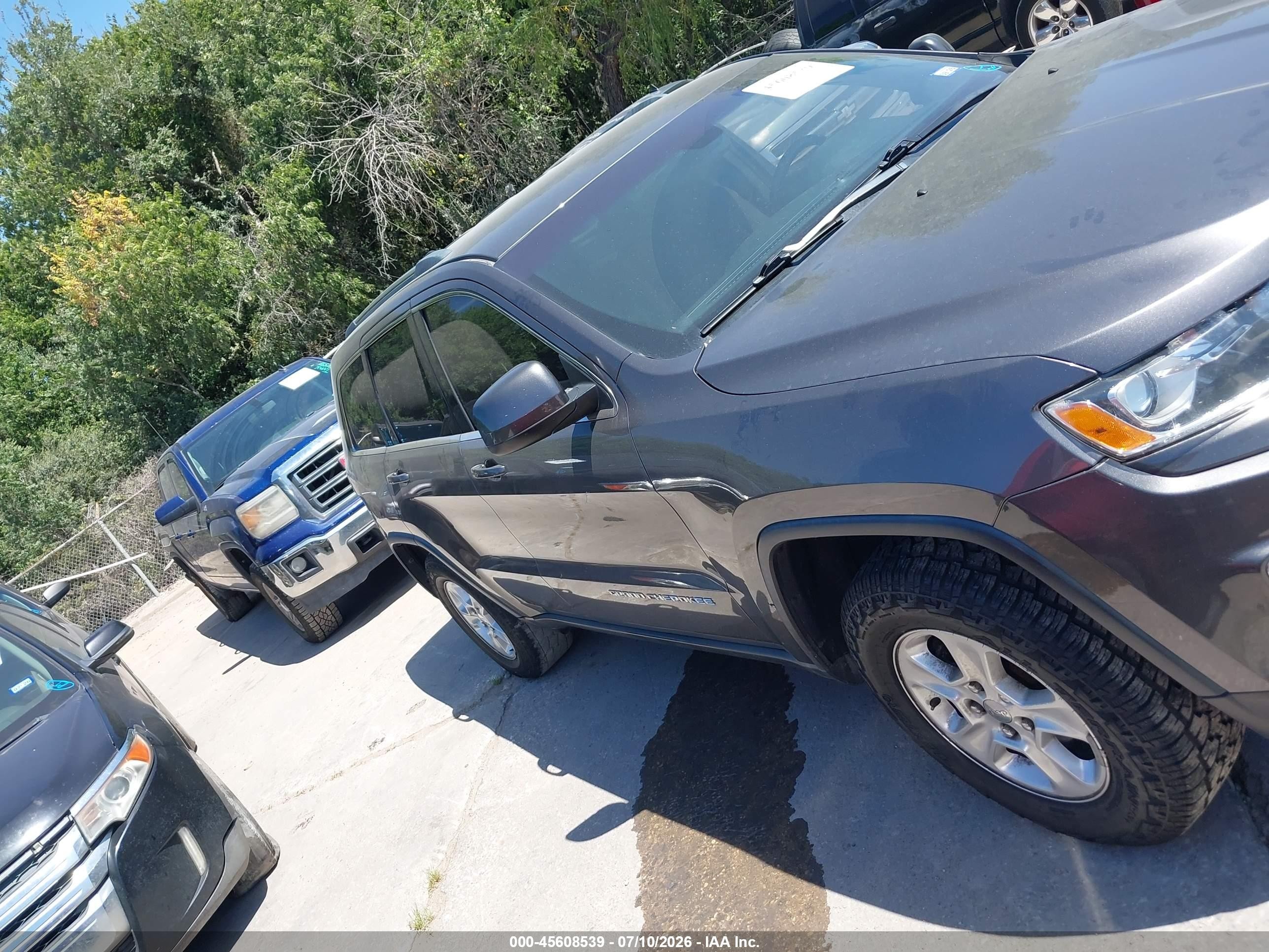 2014 Jeep Grand Cherokee Laredo Black vin: 1C4RJEAG3EC120328
