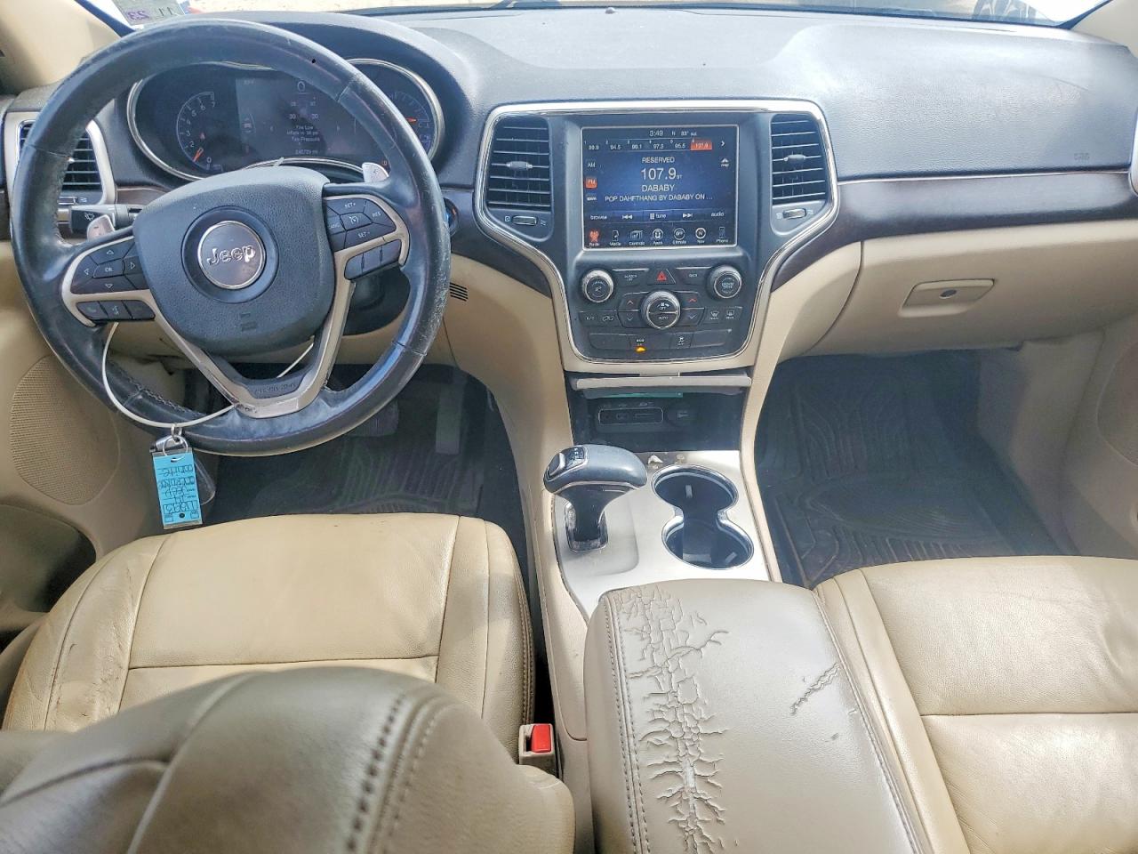 2014 Jeep Grand Cherokee Laredo White vin: 1C4RJEAG3EC145424