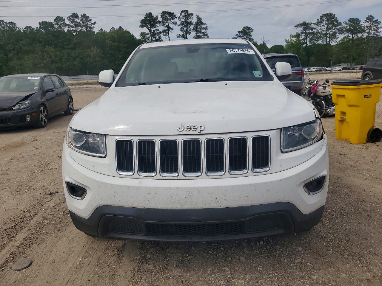 2014 Jeep Grand Cherokee Laredo White vin: 1C4RJEAG3EC145424