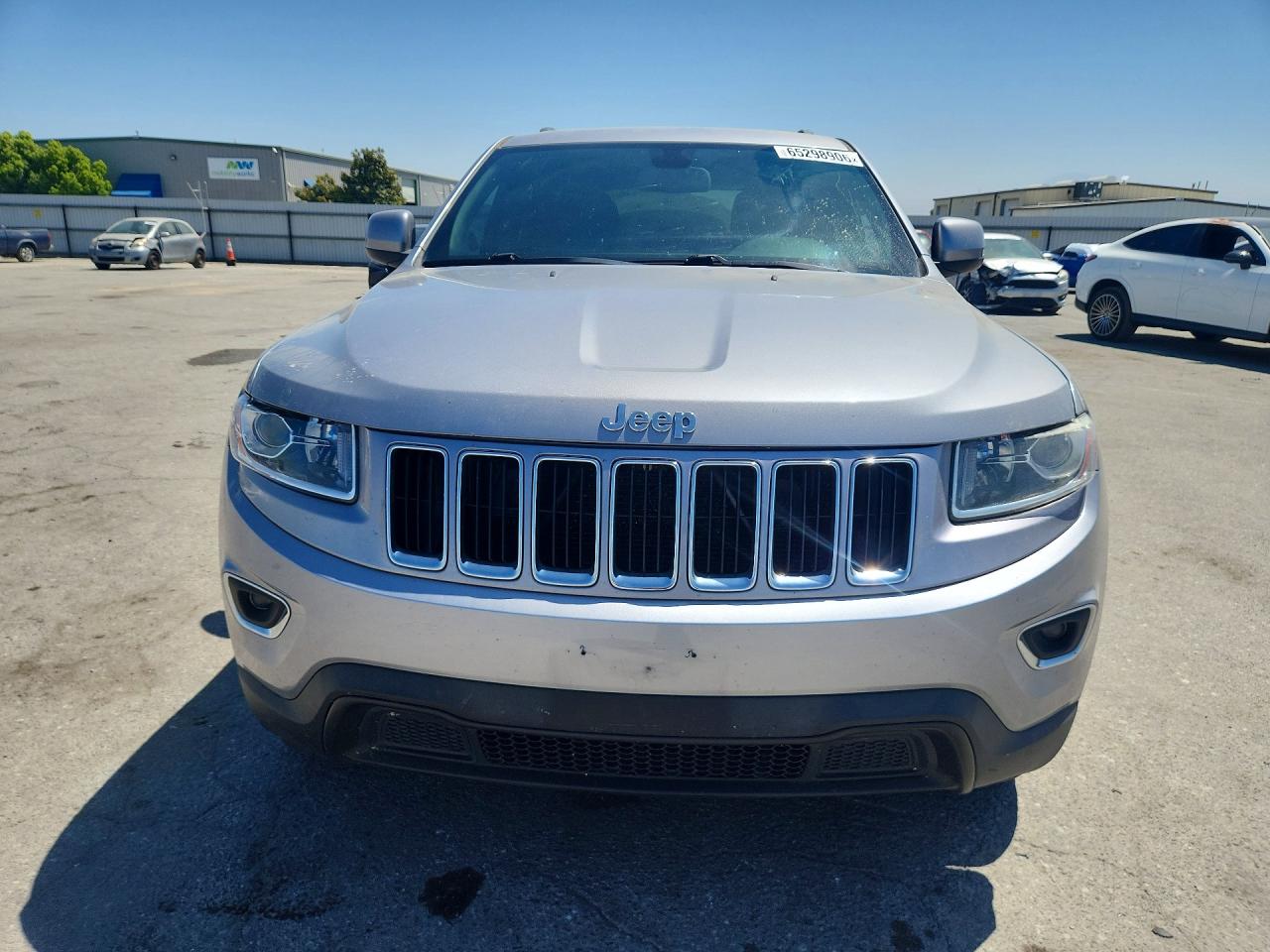 2014 Jeep Grand Cherokee Laredo Silver vin: 1C4RJEAG3EC179444