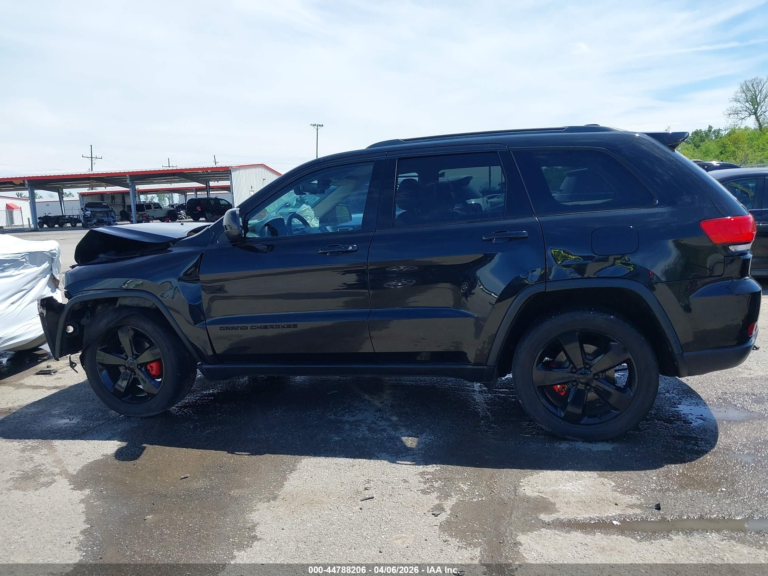 2015 Jeep Grand Cherokee Laredo Черный vin: 1C4RJEAG3FC219359