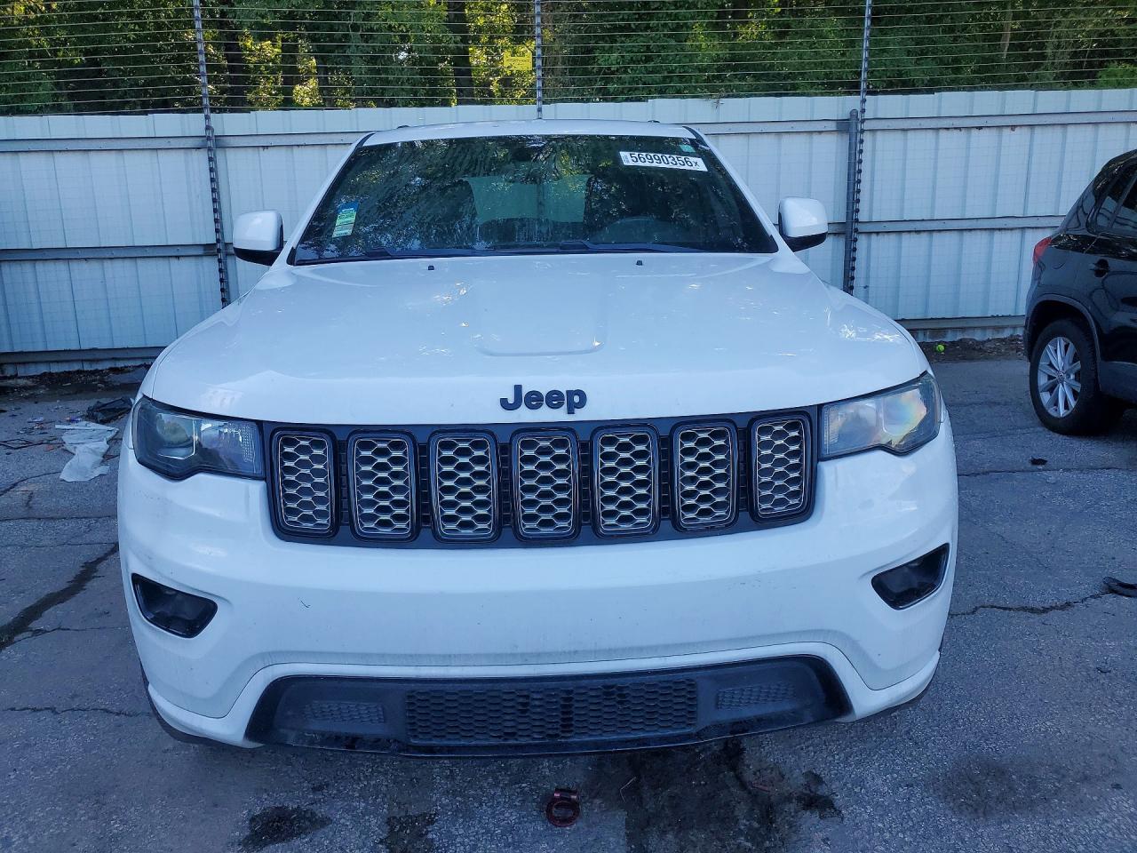 2017 Jeep Grand Cherokee Laredo White vin: 1C4RJEAG3HC868355